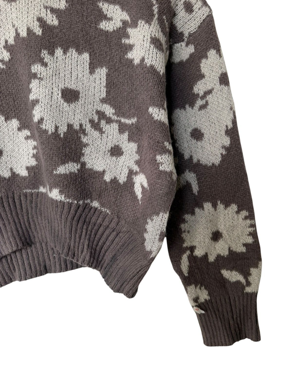 Other Vintage Sureve Floral Print Knitwear Sweater Jumper Size L / US 10 / IT 46 - 2 Thumbnail