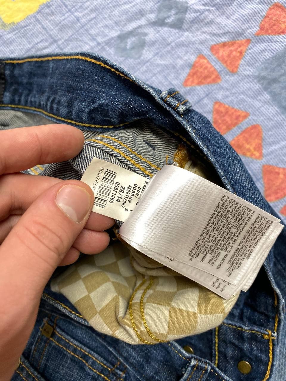 Quiksilver Vintage 90s Quicksilver Denim Jeans Mens Size US 28 / EU 44 - 13 Thumbnail