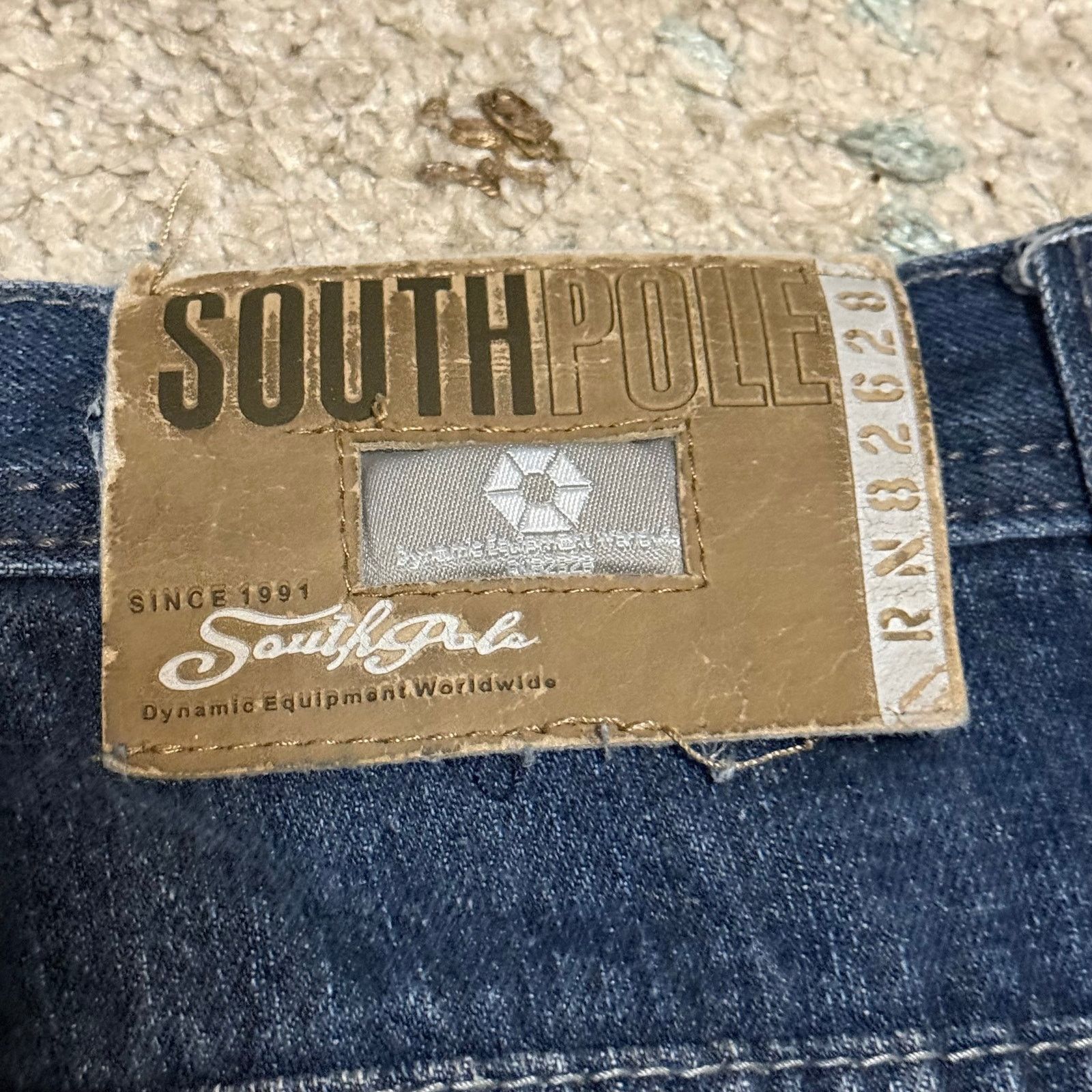 Southpole Vintage Southpole Baggy Jean Shorts Size 40 Y2K Size US 40 / EU 56 - 4 Thumbnail