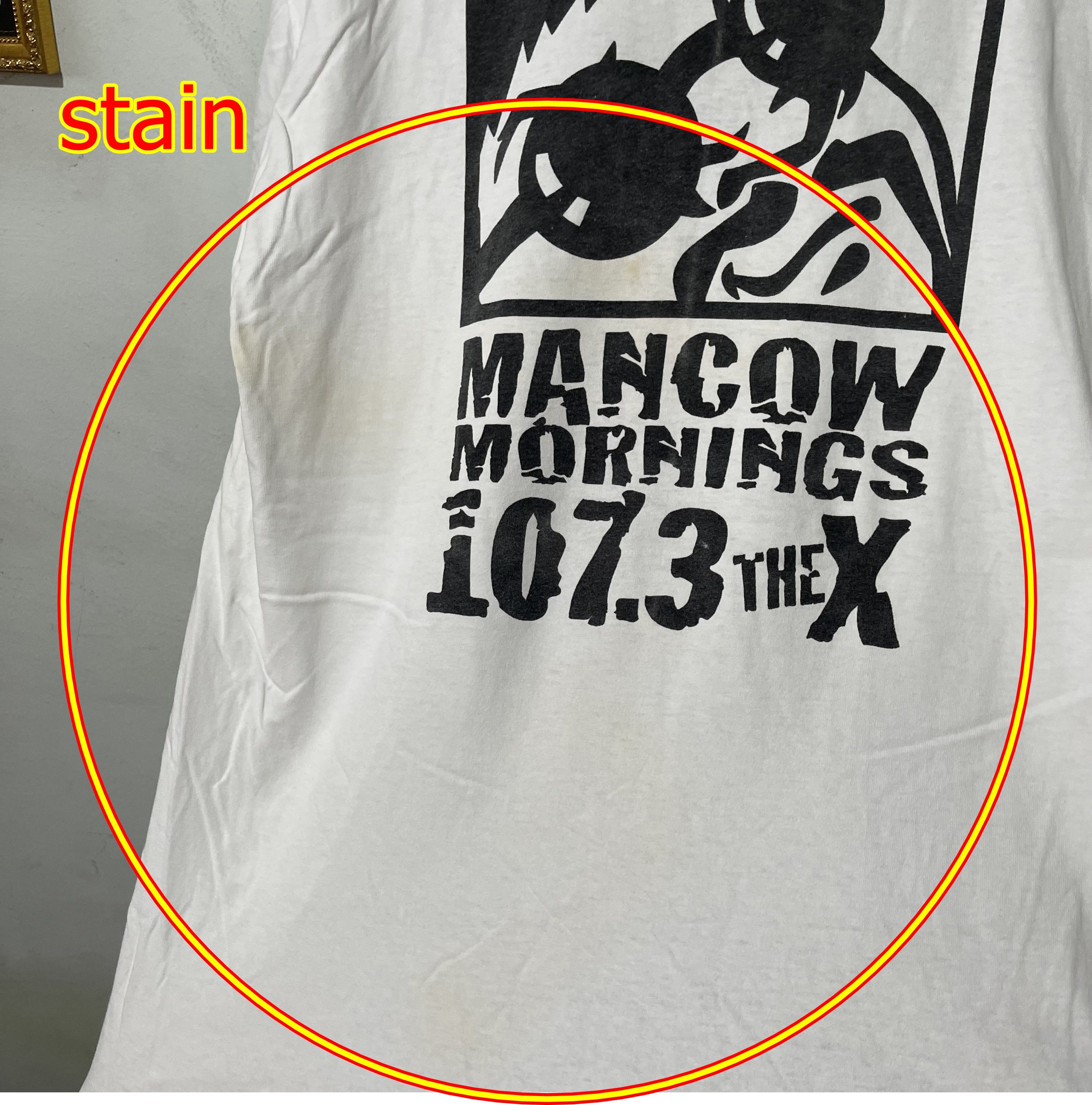 Vintage Vintage 90s Mancow “Randy Miller Sux” Radio Show T-Shirt Size US XL / EU 56 / 4 - 8 Thumbnail
