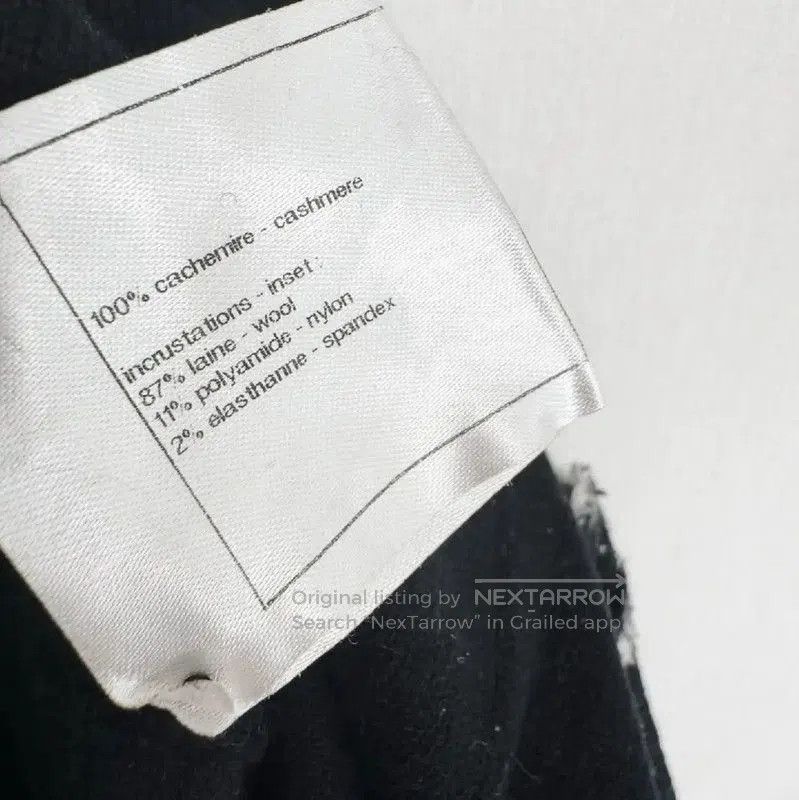 Chanel Chanel Black Cashmere Long Sleeve Dress . Size M / US 6-8 / IT 42-44 - 6 Thumbnail