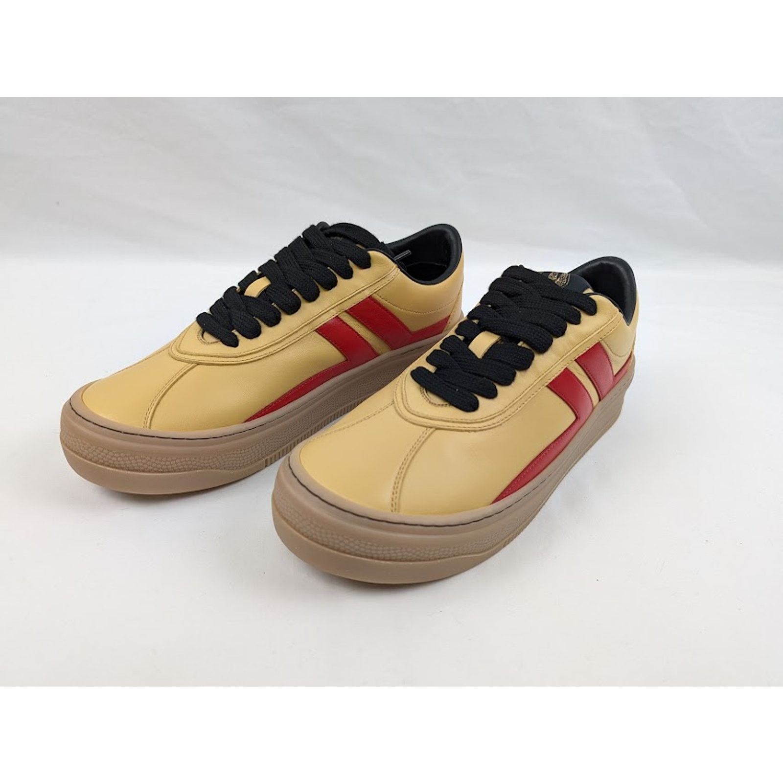 Lanvin o1rshd1 High Sole Low-Top Sneakers in Bright Yellow/Red Size US 8 / EU 41 - 2 Thumbnail