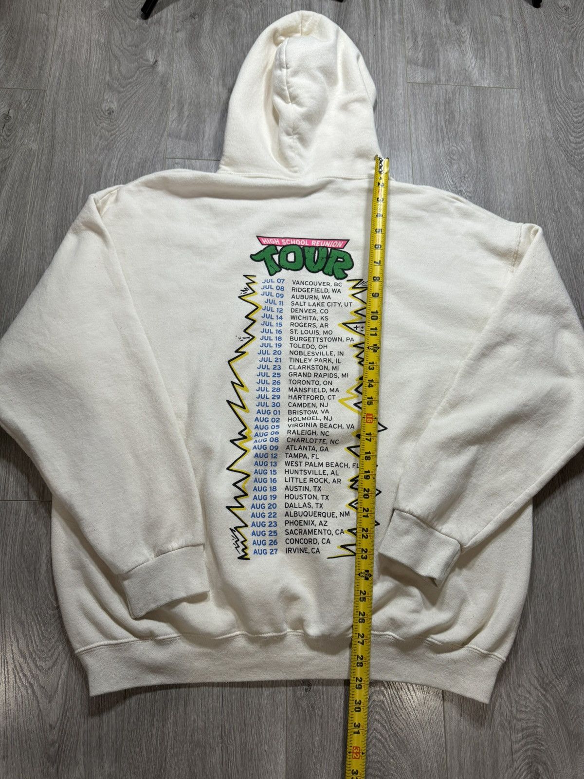 Rap Tees Snoop Dogg Wiz Khalifa High School Reunion TMNT Tour Hoodie Size US XXL / EU 58 / 5 - 6 Thumbnail