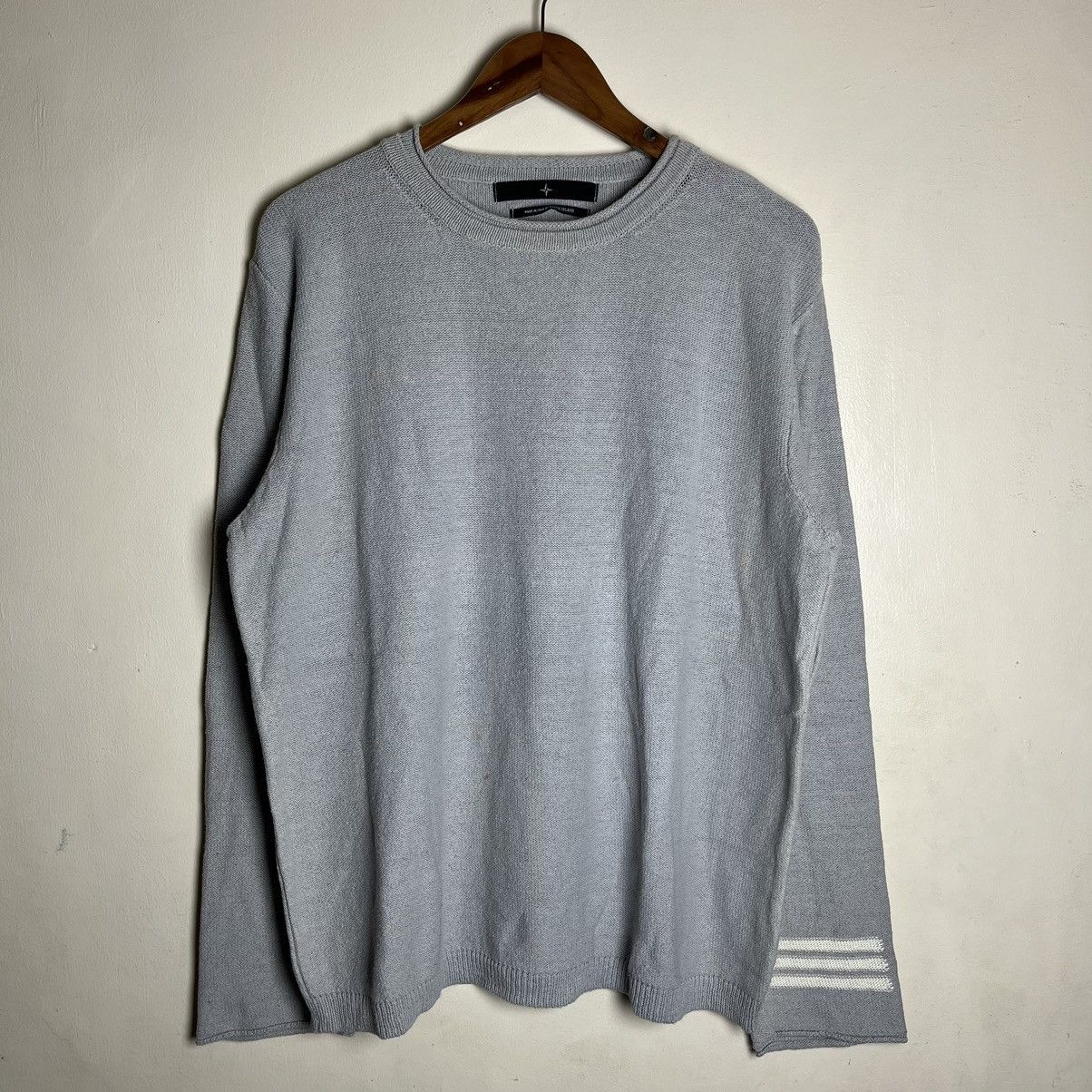 Stone Island Vintage Stone Island Knitted Sweater Size US XL / EU 56 / 4 - 1 Thumbnail