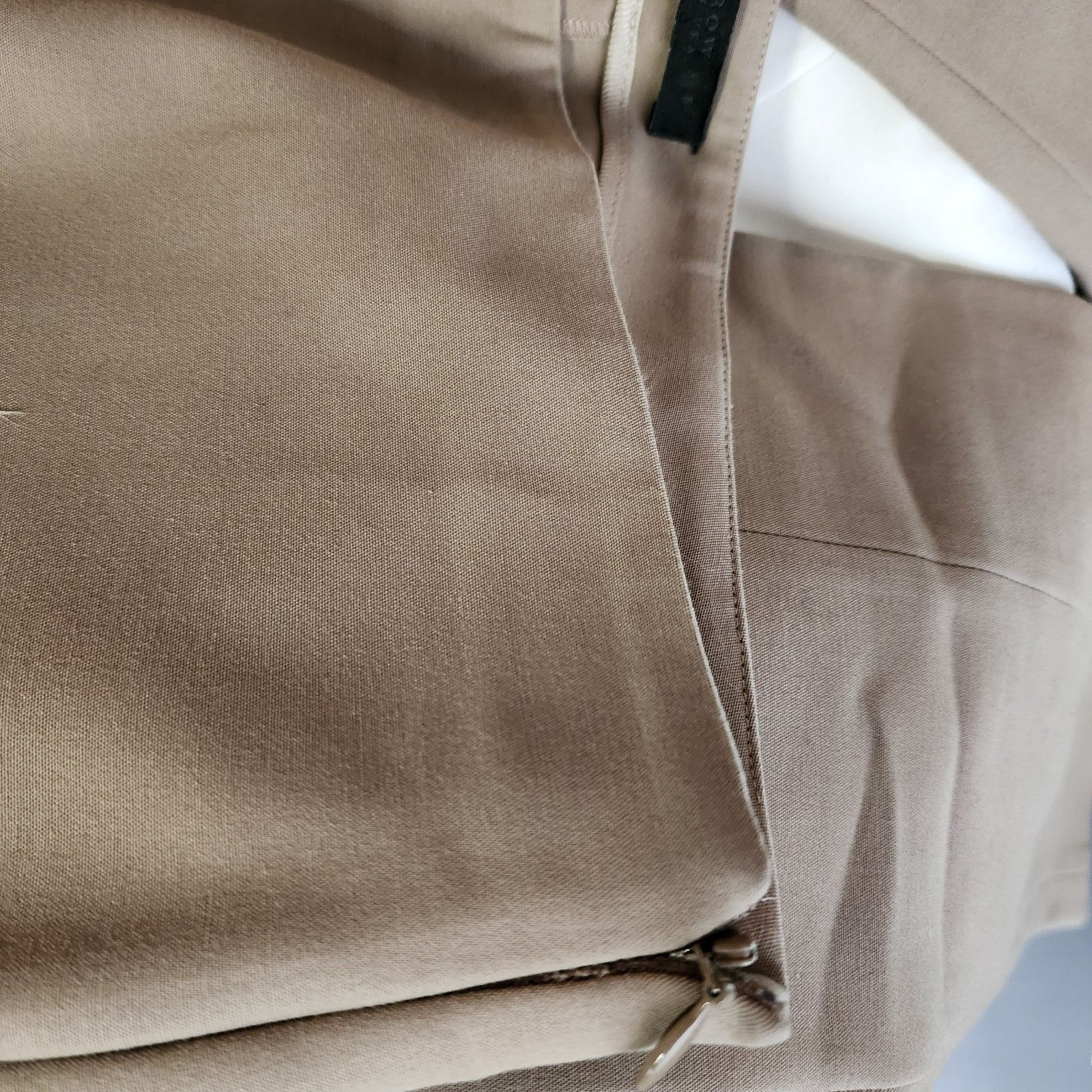 The Row The Row Neutral Straight Leg Pants – Size 6 – Mid-Rise – Zi Size 28" / US 6 / IT 42 - 3 Thumbnail