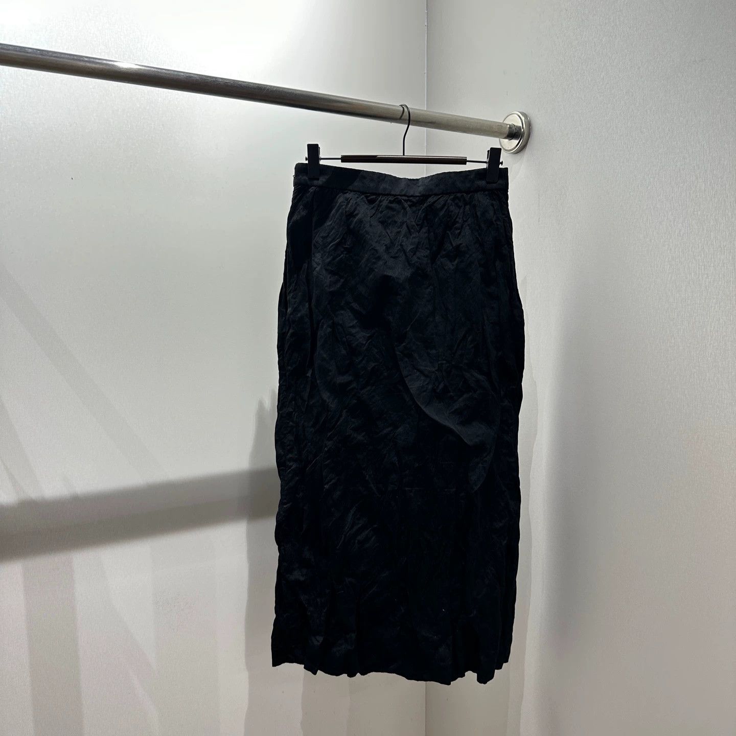 Christian Dior Monsieur Christian Dior Solid Pleated Tech Cotton Skirt 38 Size 27" / US 4 / IT 40 - 2 Thumbnail