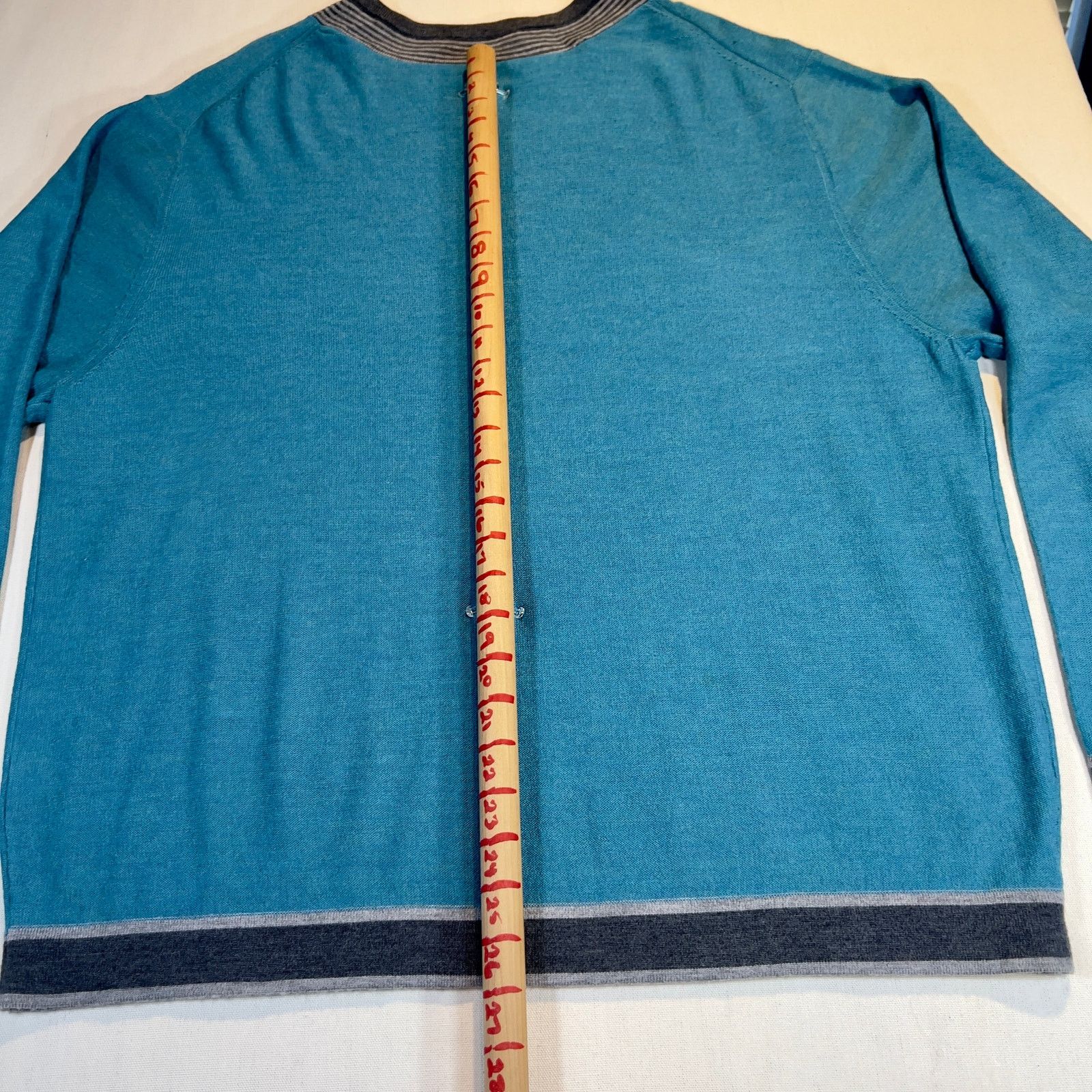 Raffi Raffi Linea Uomo 100% Extra Fine Merino Wool CrewNeck Sweate Size US XXL / EU 58 / 5 - 6 Thumbnail
