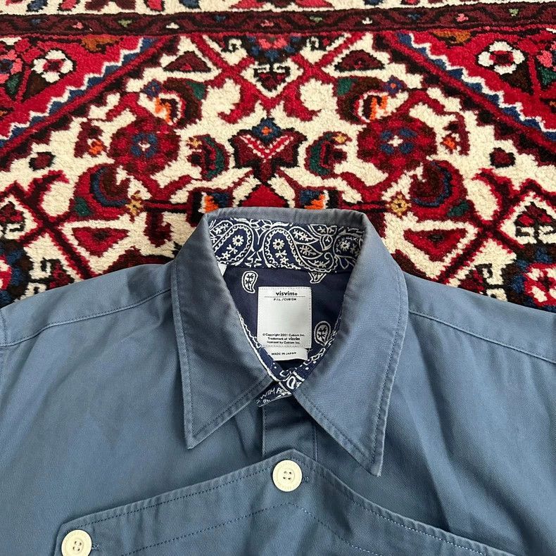 Visvim Visvim Visvim Giza Waist Shirt with Special Patches-2506 Size US M / EU 48-50 / 2 - 3 Thumbnail