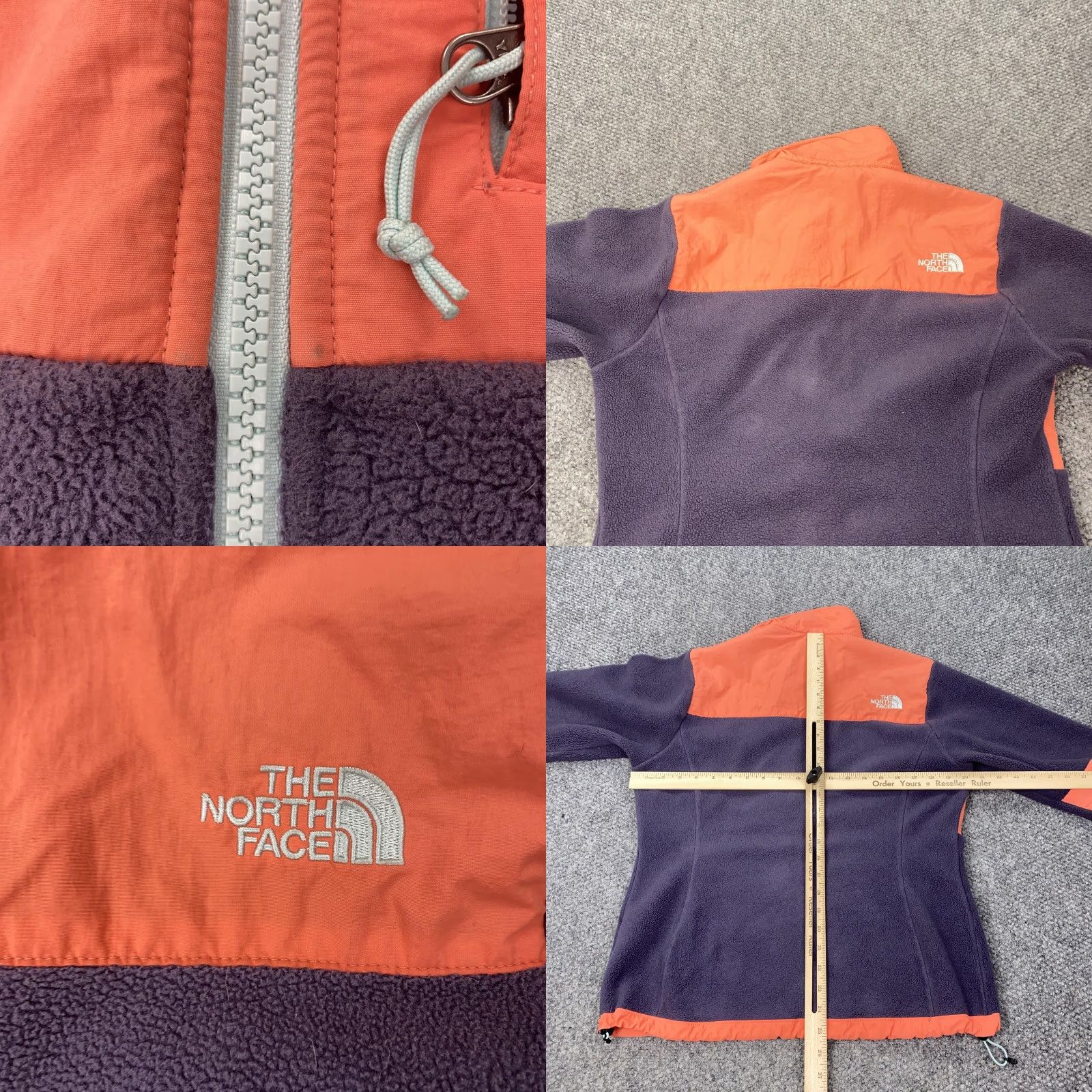 The North Face North Face Jacket Womens Medium Orange Purple Full Zip Fleece Softshell Outdoors Size M / US 6-8 / IT 42-44 - 8 Thumbnail