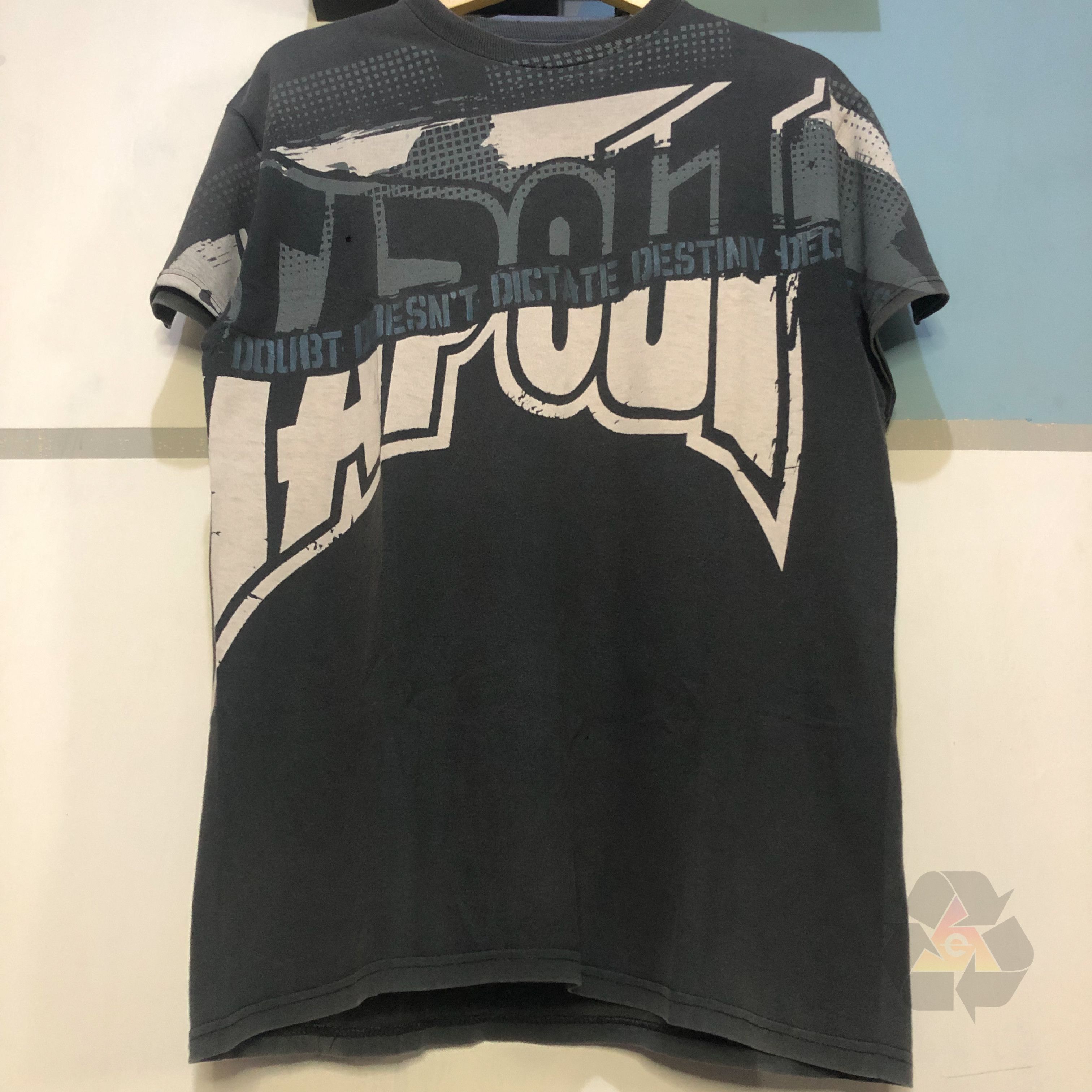 Tapout Vintage Tapout Big Logo T-Shirt – Y2K MMA Streetwear Size US L / EU 52-54 / 3 - 4 Thumbnail