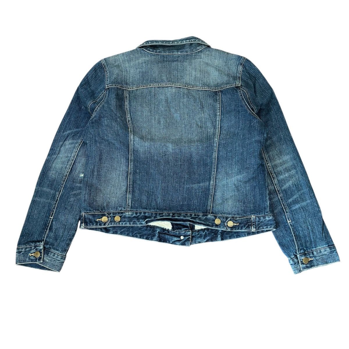 Gap GAP Distressed Trucker Jeans Jacket Size US XL / EU 56 / 4 - 6 Thumbnail