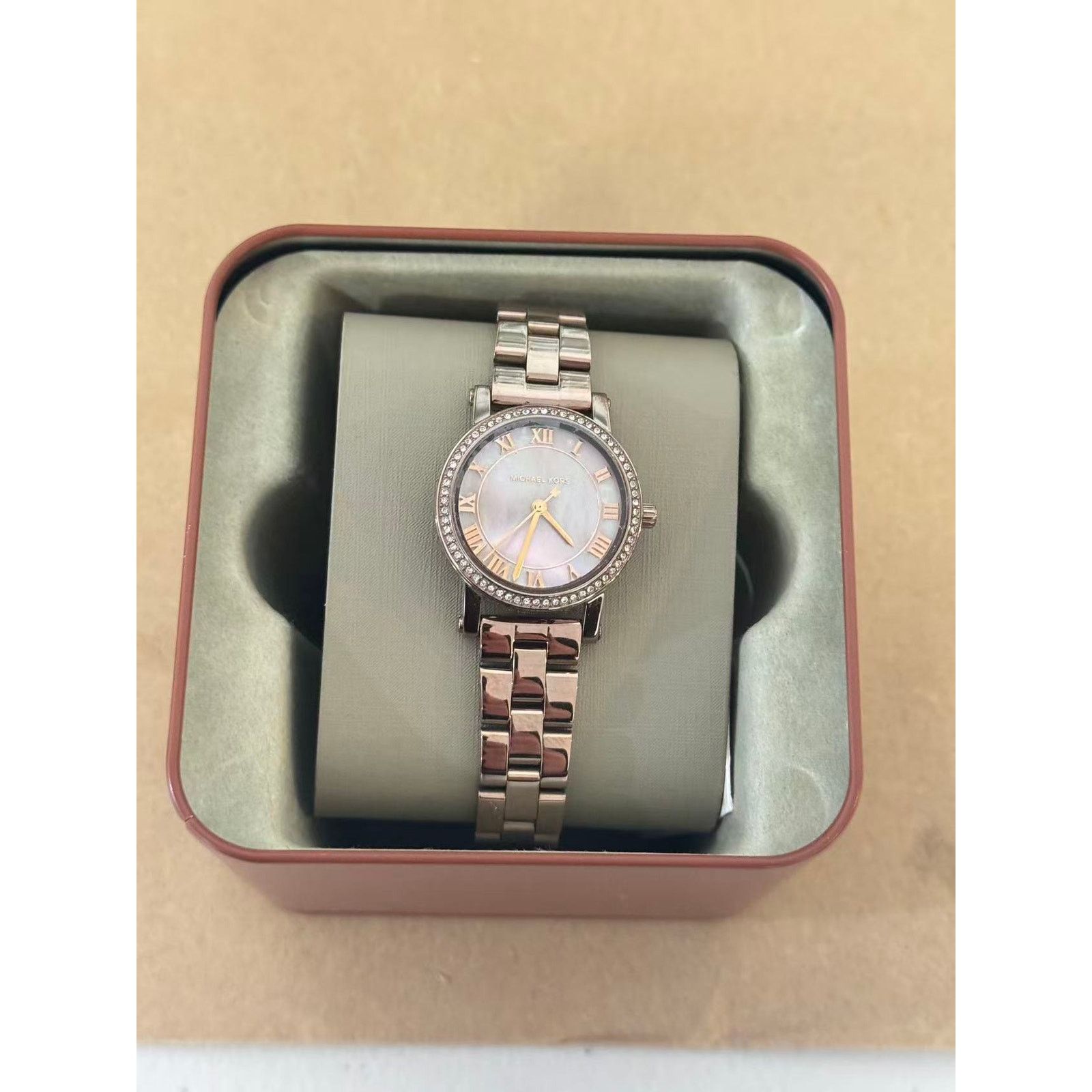 Michael Kors Michael Kors MK3683 Petite Norie Brown Steel Ladies Watch Size ONE SIZE - 1 Thumbnail