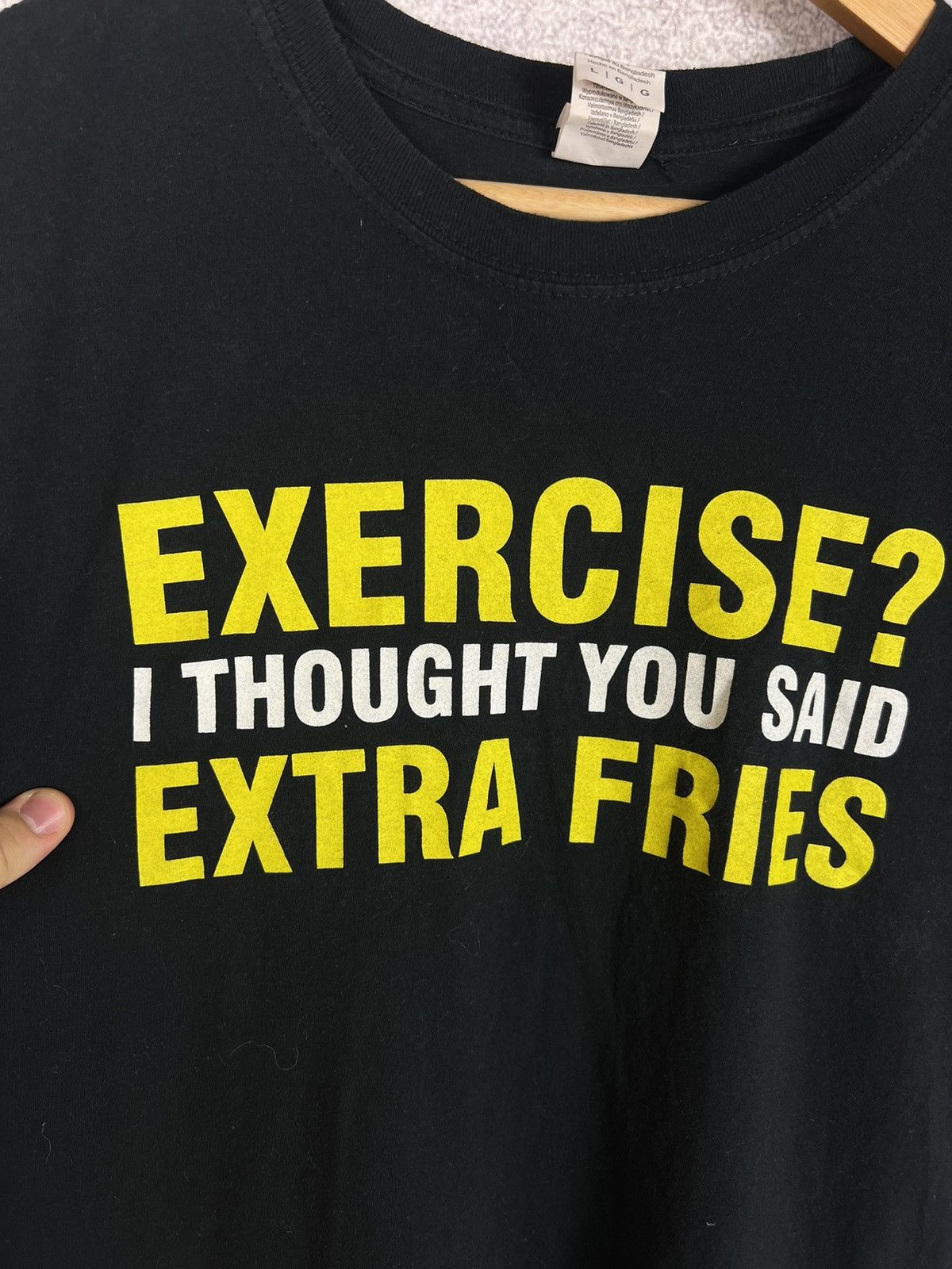 Vintage Vintage Humor Y2K Tee Fitness Sport Funny T-Shirt Size US L / EU 52-54 / 3 - 5 Thumbnail