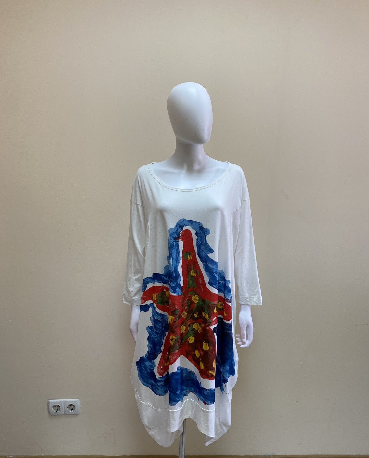 Rundholz Rundholz Dip Multicolor Oversized Balloon Knee Length Dress Size S / US 4 / IT 40 - 1 Thumbnail