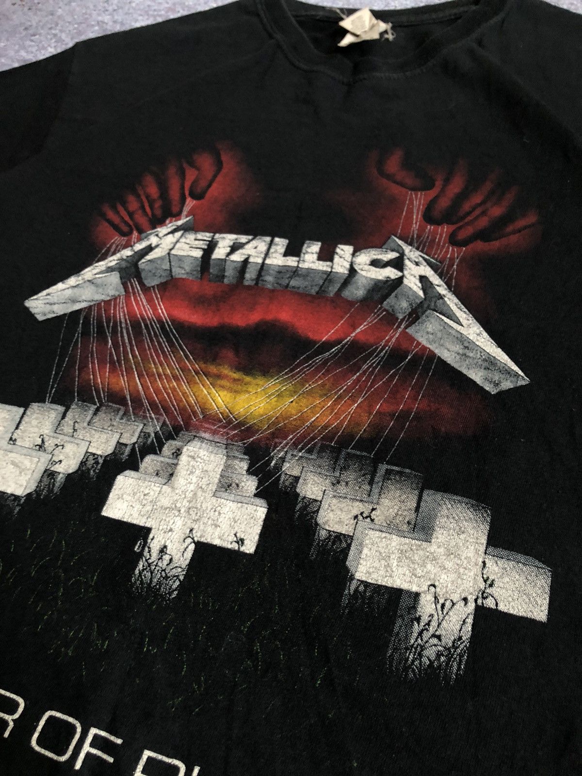 Metallica × Vintage Vintage Metallica Master Of Puppets 2007 t-shirt Size US M / EU 48-50 / 2 - 6 Thumbnail