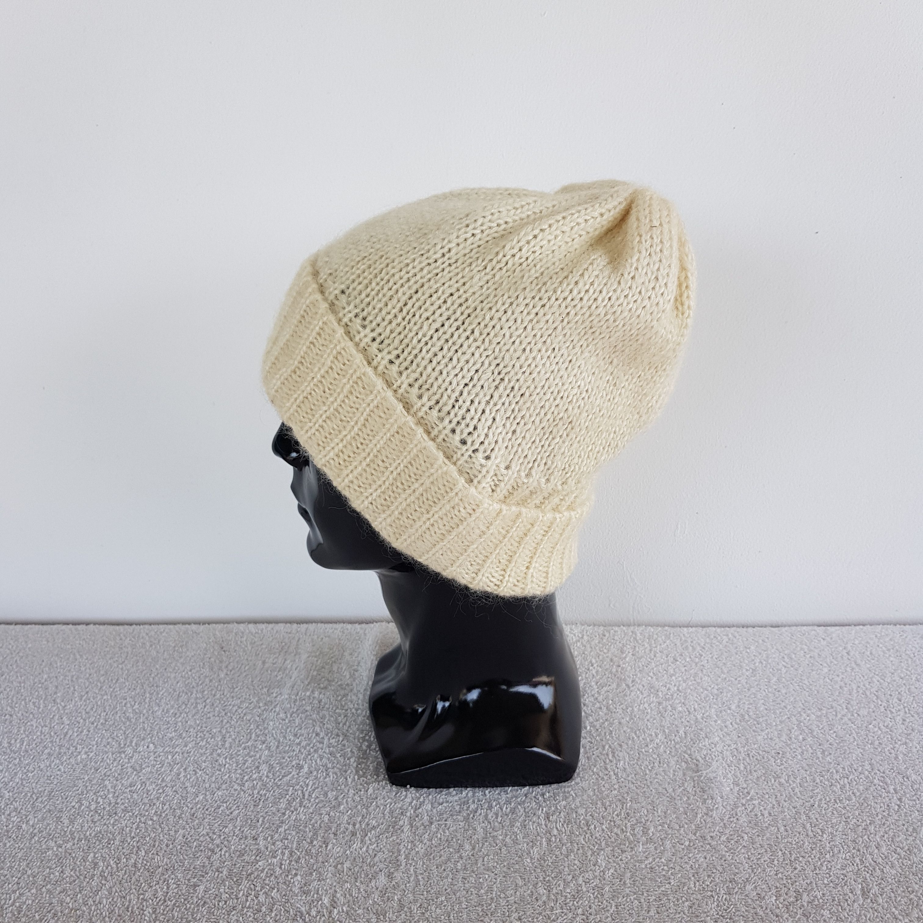 Beams Plus Vintage Beams Beanie Ribbed Knit Snow Cap Hats. Size ONE SIZE - 4 Thumbnail