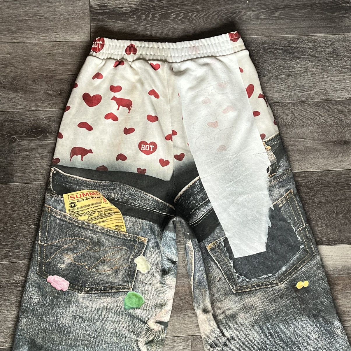 Other Rotborough Bad Day Trompe L’oeil Sweatpants Size Small Baggy Size US 30 / EU 46 - 3 Thumbnail