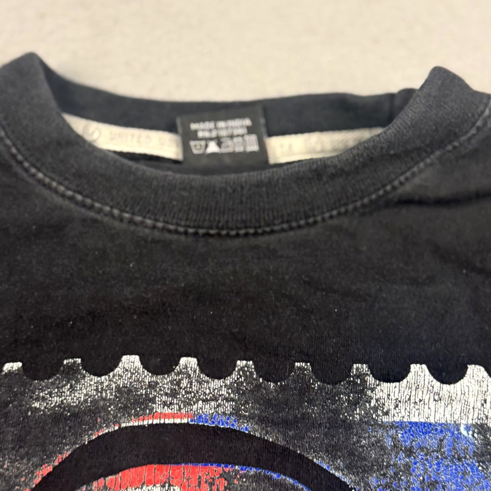 Changes VINTAGE United USA Shirt Mens 2XL Black Change Stamp Graphic Political Crewneck Tee Size US XXL / EU 58 / 5 - 5 Thumbnail