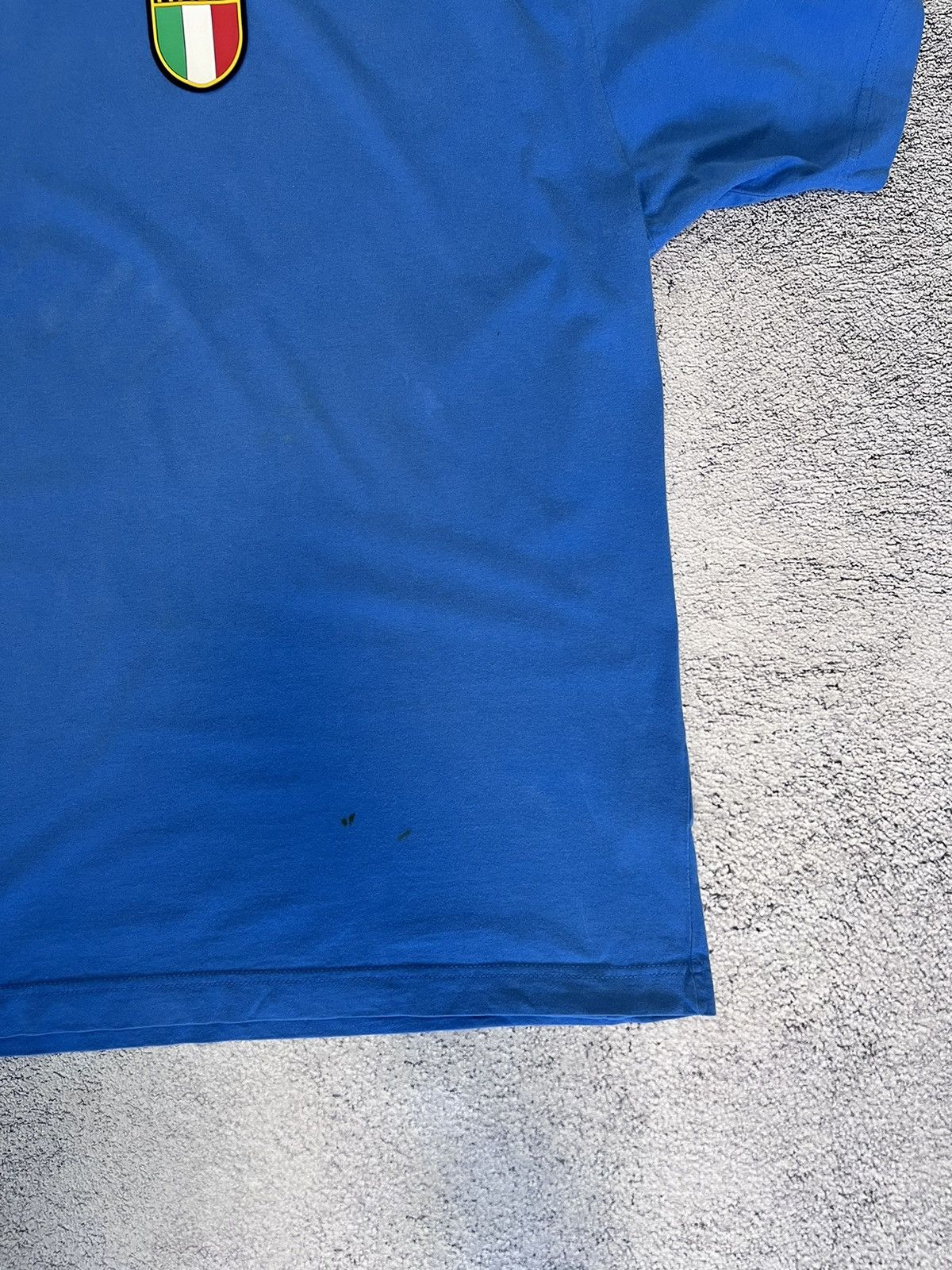 Kappa Kappa Italy Men’s T- Shirt Vintage Jersey Soccer 100% Cotton Size US XL / EU 56 / 4 - 18 Thumbnail