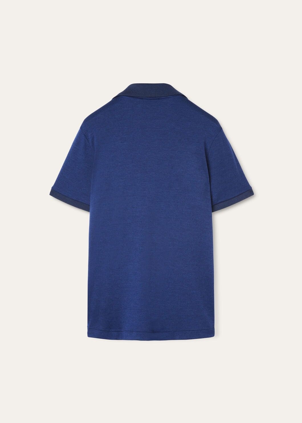 Loro Piana o1w1db10125 FAM3988 Open Polo Shirt in Navy Blue Size US M / EU 48-50 / 2 - 6 Thumbnail