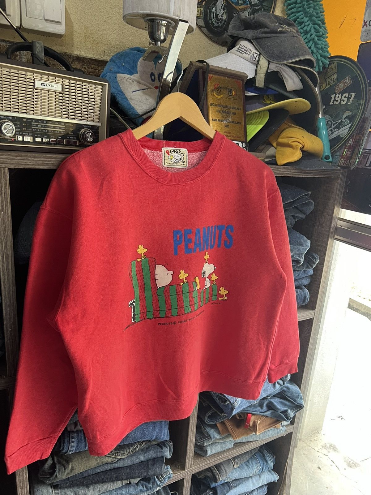 Peanuts 🔥Peanuts by Schulz Crewneck Cropped Sweatshirt Size US M / EU 48-50 / 2 - 8 Thumbnail