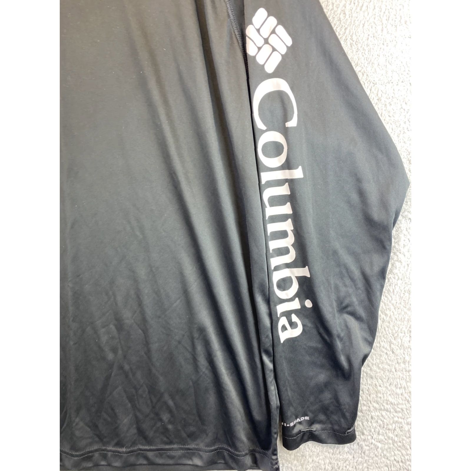 Vintage COLUMBIA Men's Azurad Long Sleeve Graphic T-Shirt XL Black Stretch Size US XL / EU 56 / 4 - 2 Thumbnail