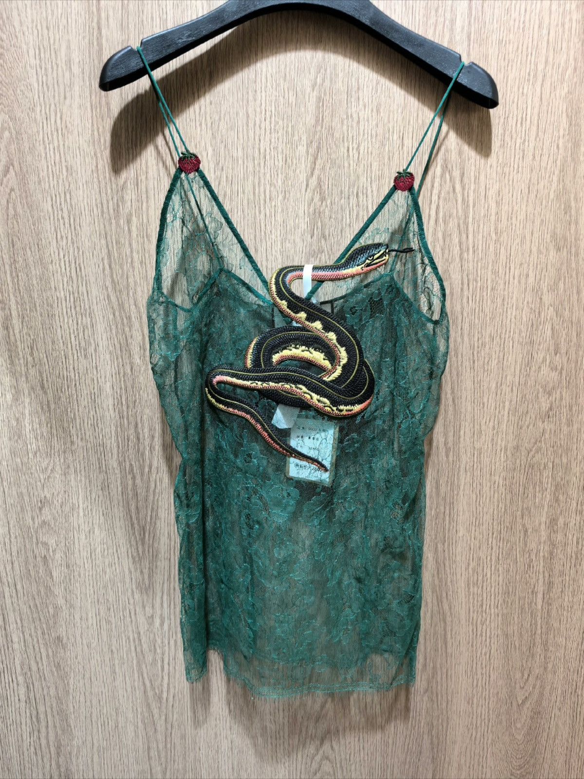 Gucci Gucci runway lace crop top Size S / US 4 / IT 40 - 1 Thumbnail