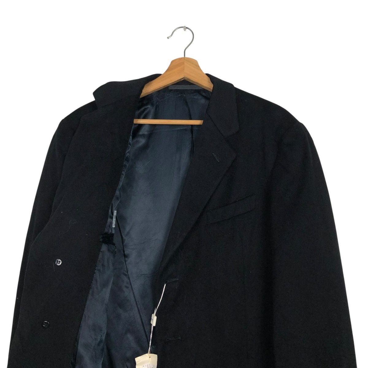 Armani Collezioni 🔥VINTAGE WOOL LONG JACKET ARMANI COLLEZIONI MADE IN ITALY Size US M / EU 48-50 / 2 - 15 Thumbnail