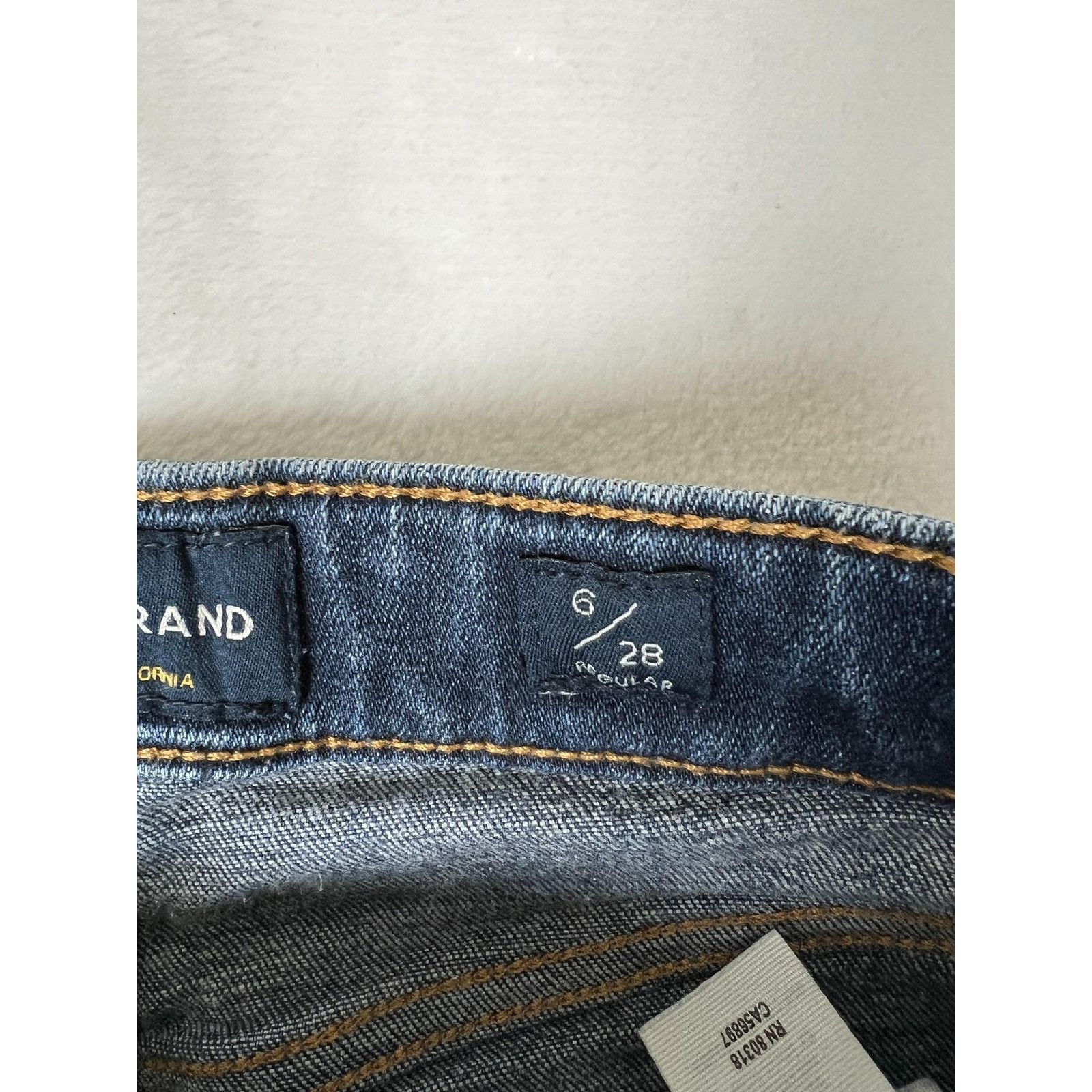 Lucky Brand Lucky Brand Jeans Womens 6/28 Ava Crop Mini Boot Cropped Boo Size 28" / US 6 / IT 42 - 4 Thumbnail