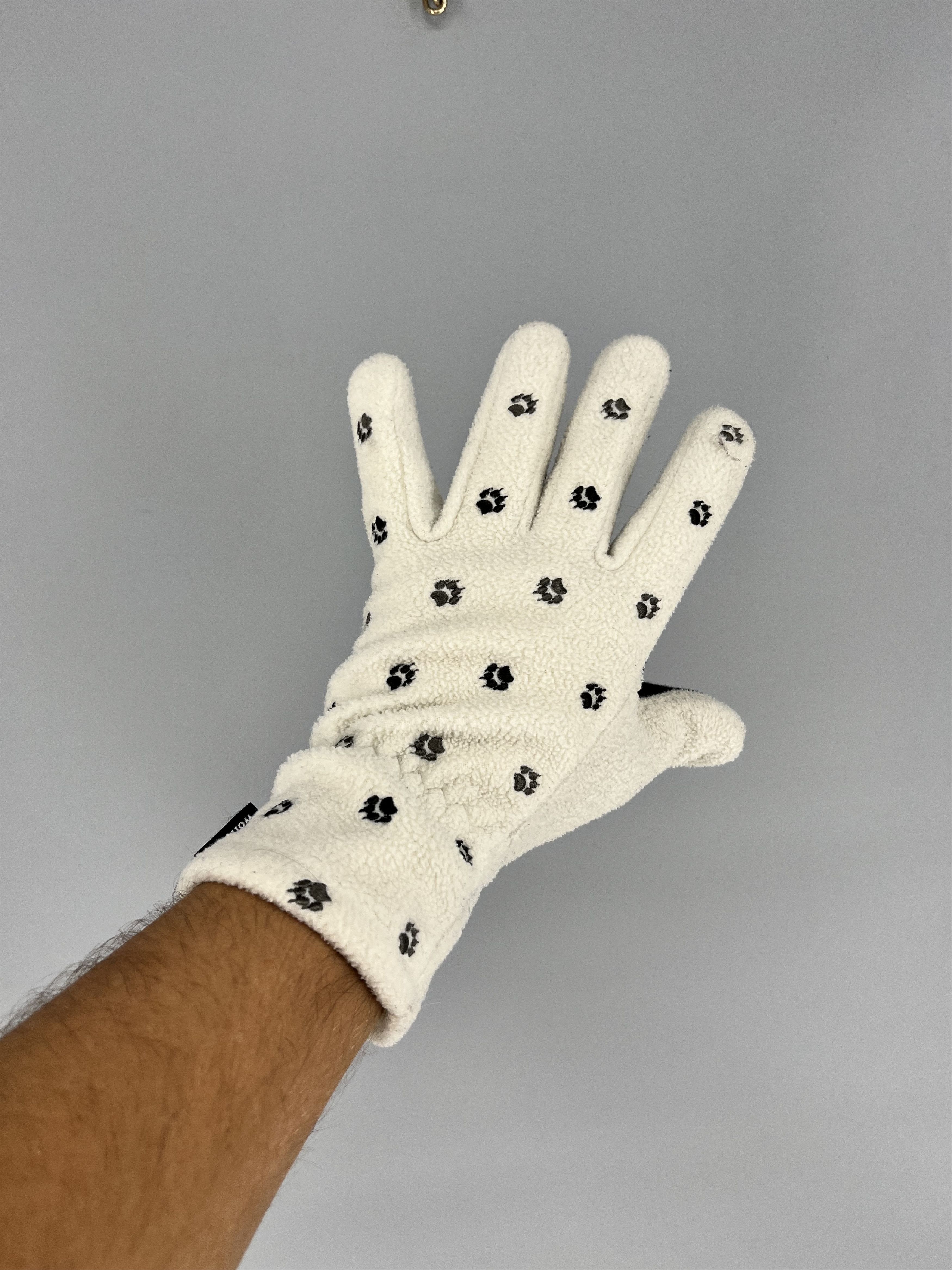 Jack Wolfskin Vintage Y2K Jack Wolfskin Fleece Outdoor Gloves Size ONE SIZE - 1 Thumbnail