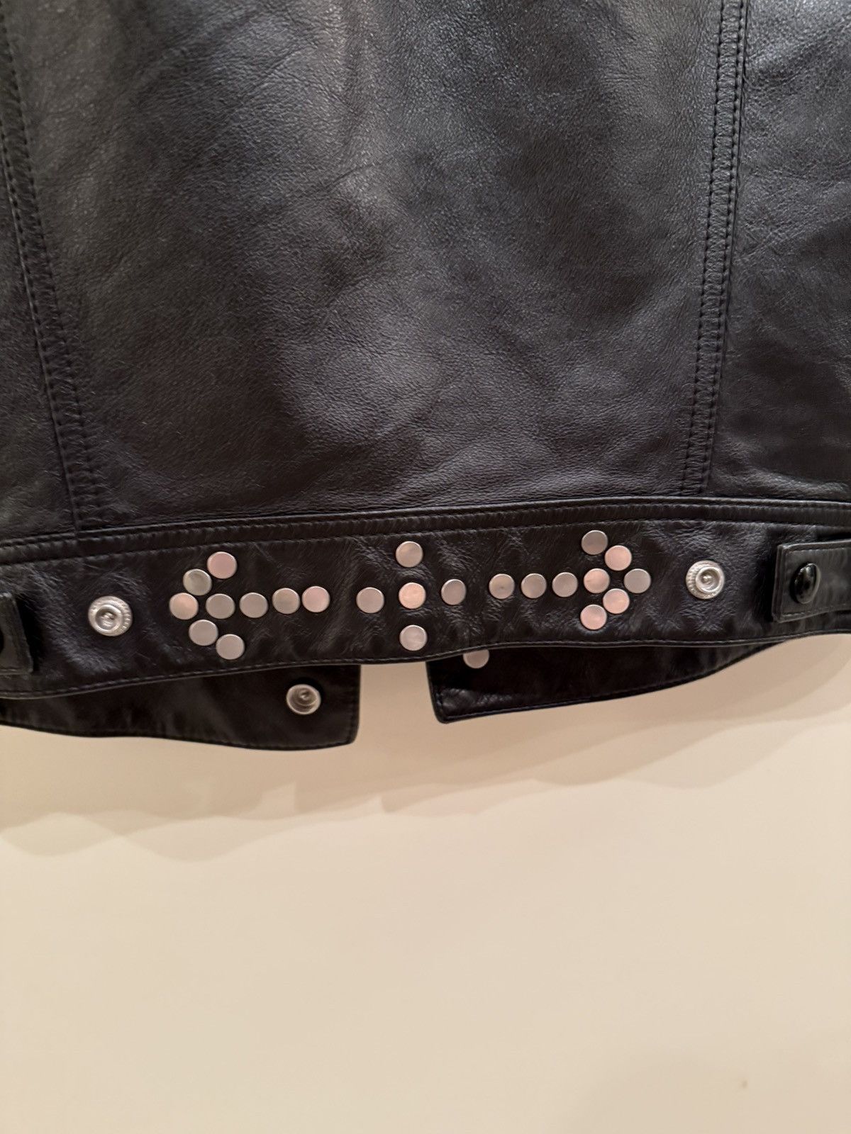 Celine × Hedi Slimane Celine Hedi Slimane 2021 1/1 Sample Leather Vest Size US M / EU 48-50 / 2 - 8 Thumbnail