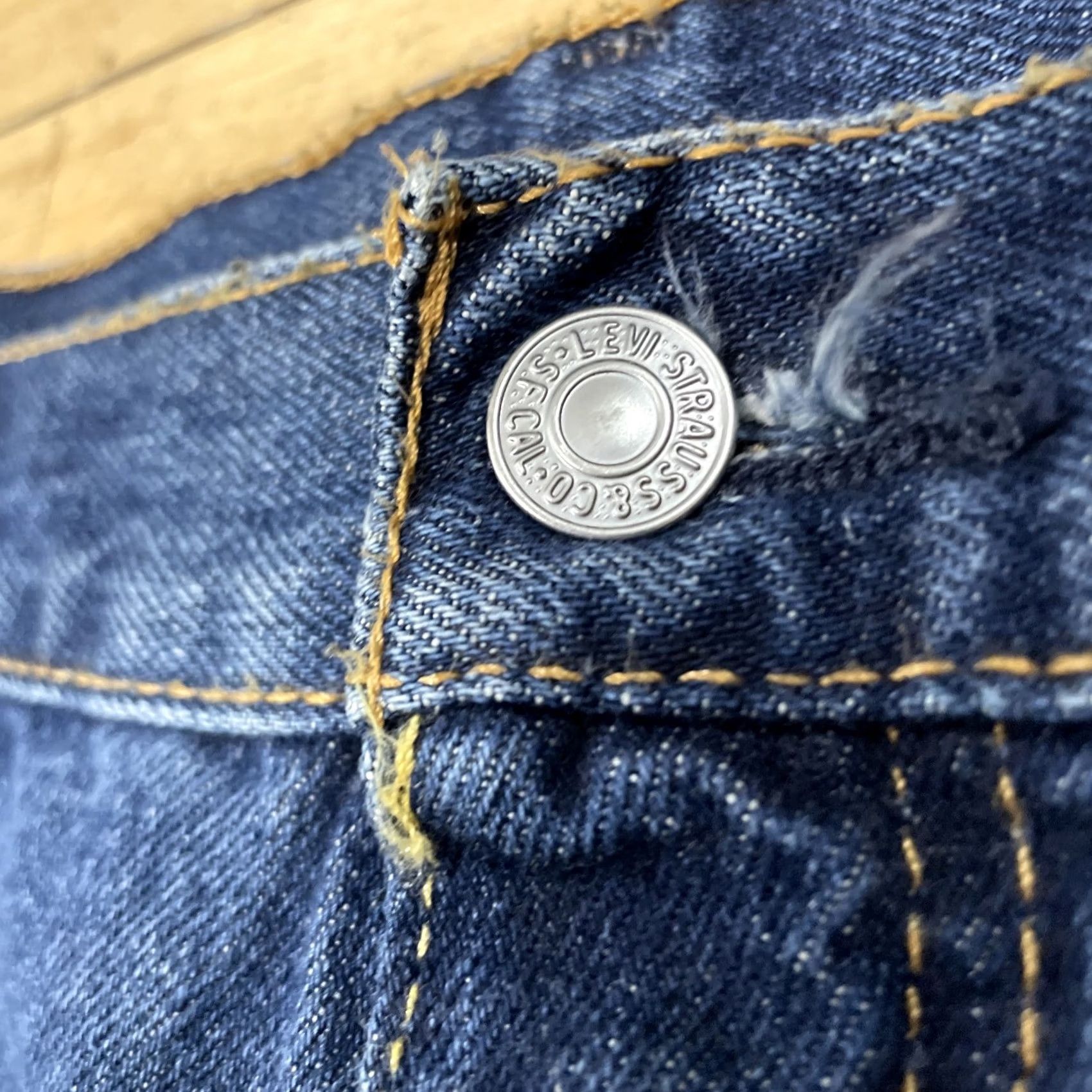 Levi's VINTAGE Levi's 550 Jeans Men 40x30 Dark Blue Denim Baggy Wide 90s Hip Hop Straight Relaxed Classic Blue Mens Size US 40 / EU 56 - 5 Thumbnail