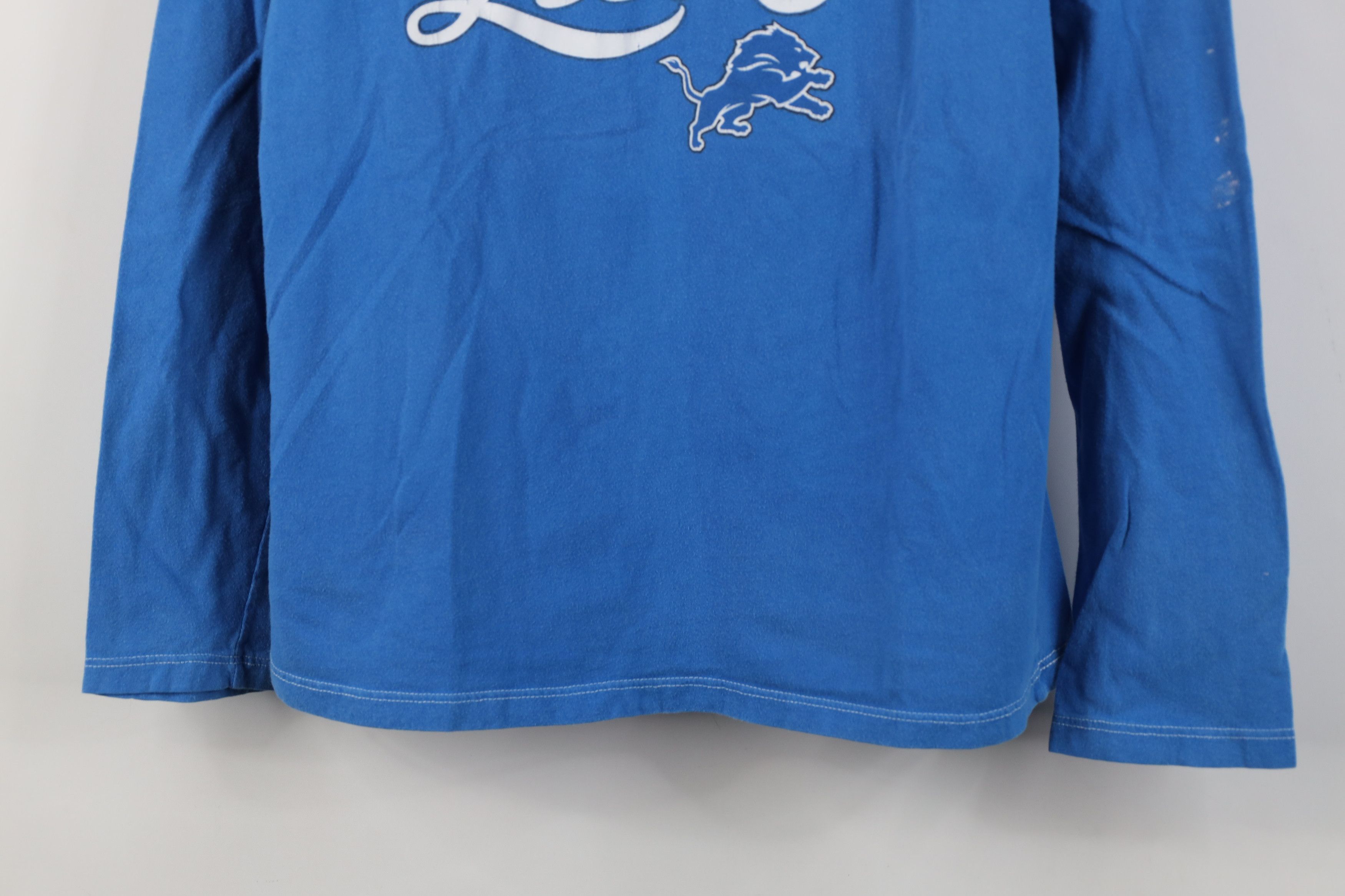 Vintage Vintage Y2K Detroit Lions Football Long Sleeve T-Shirt Size L / US 10 / IT 46 - 3 Thumbnail