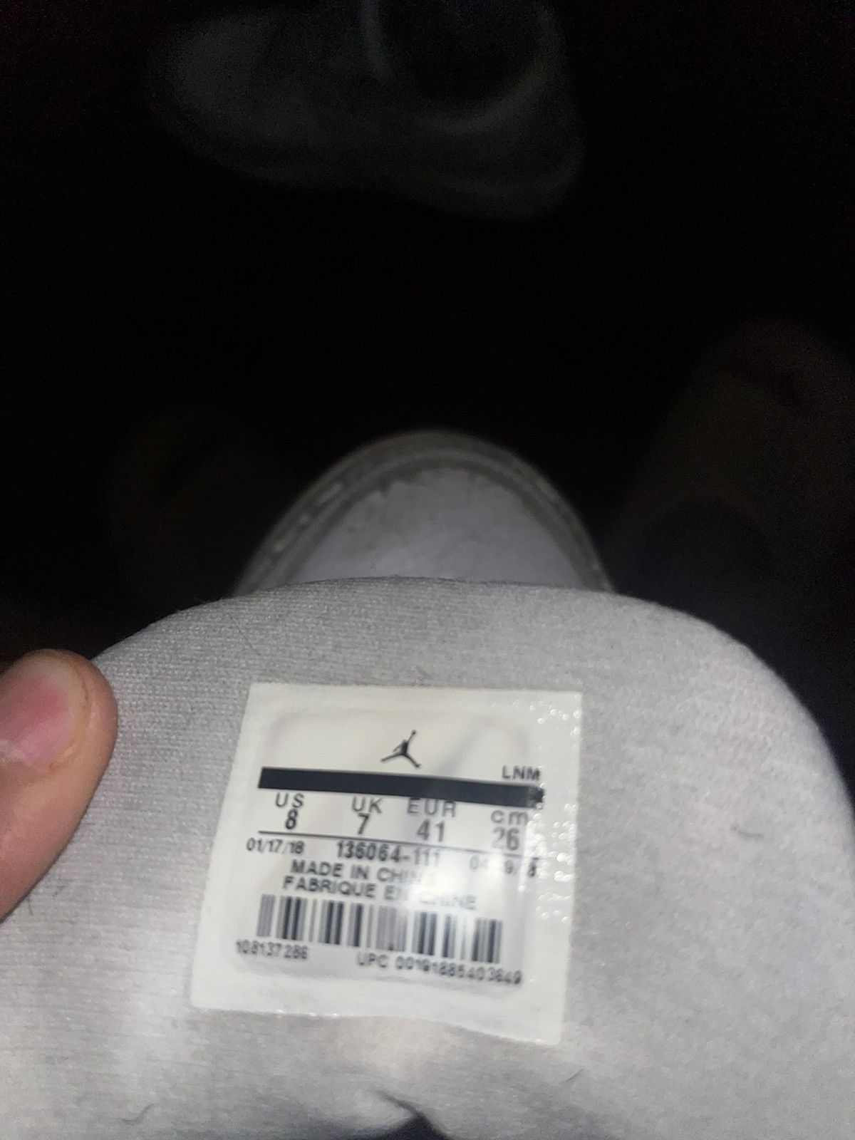 Jordan Brand Jordan 3 Pure White Size US 8 / EU 41 - 5 Thumbnail