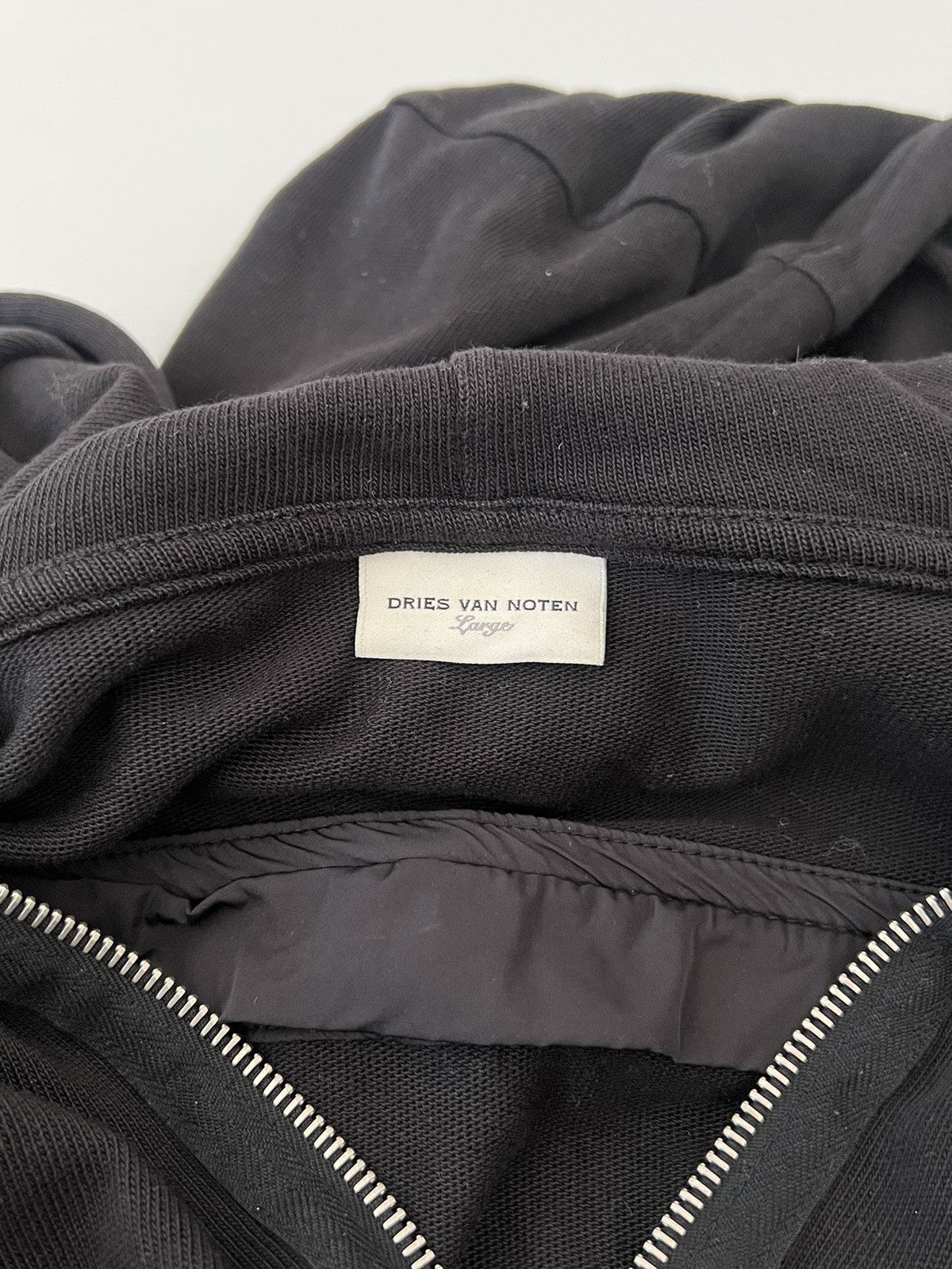 Dries Van Noten Dries Van Noten Dries Van Noten AW14 Back Zip Hoodie Size US L / EU 52-54 / 3 - 10 Thumbnail
