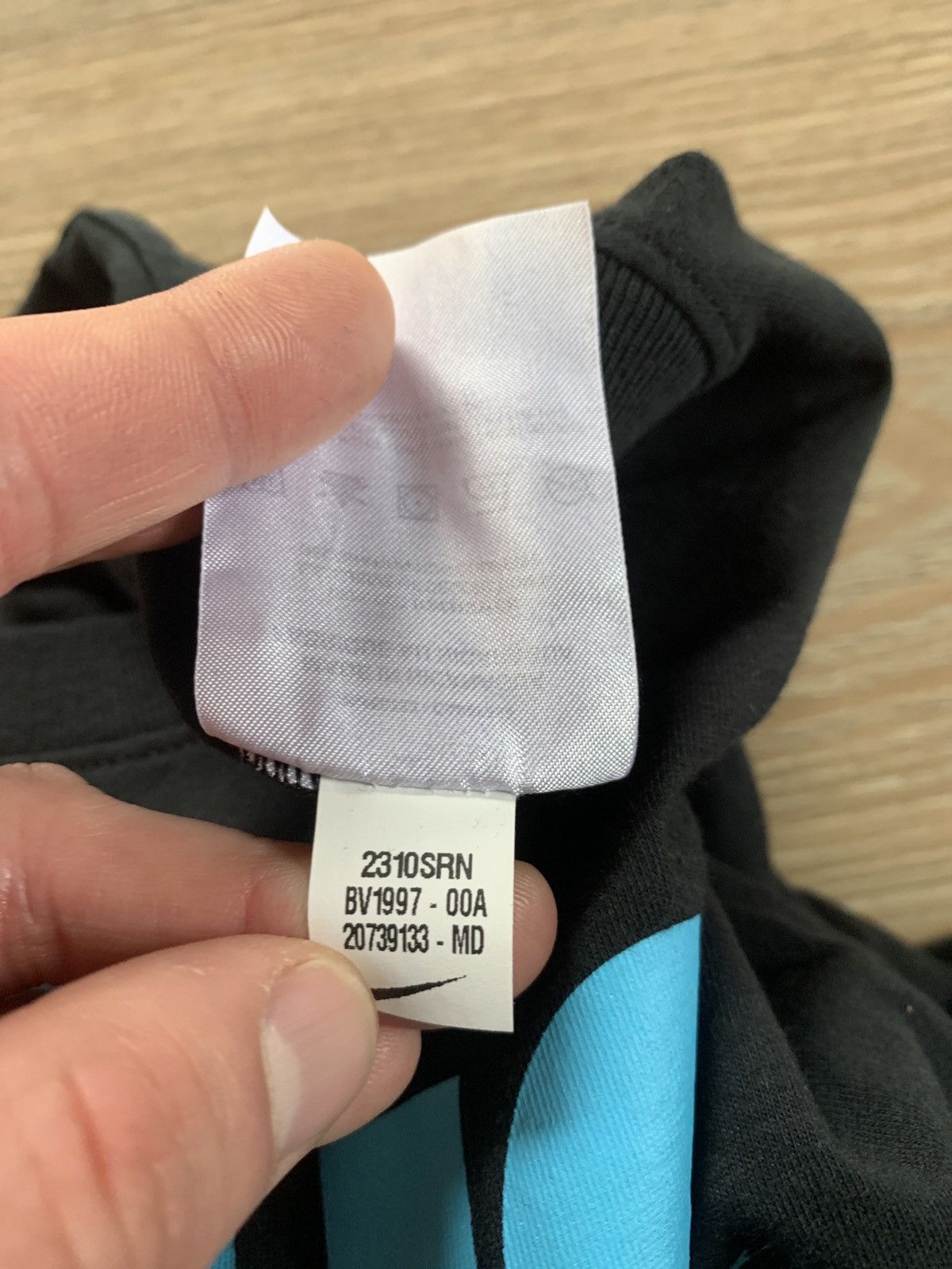 Nike The Nike Tee Black Cotton Printed T Shirt Size US M / EU 48-50 / 2 - 9 Thumbnail