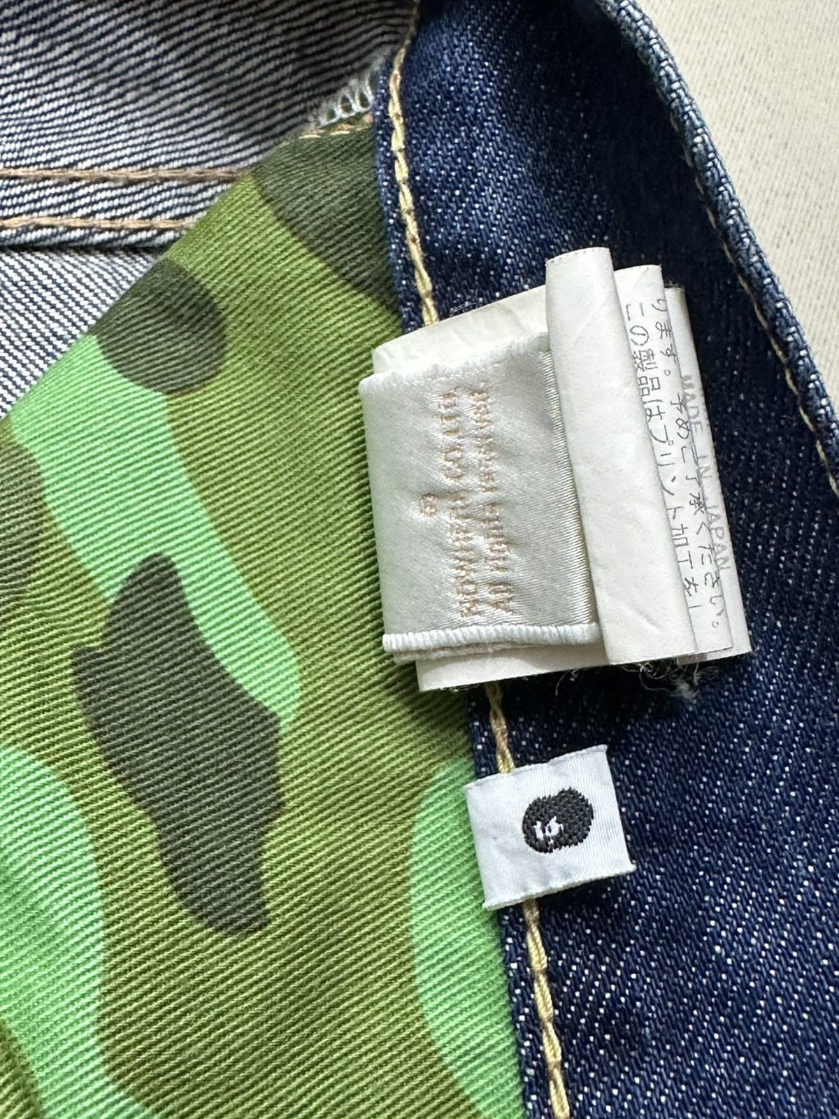 Bape A Bathing Ape Denim Size US 34 / EU 50 - 18 Thumbnail