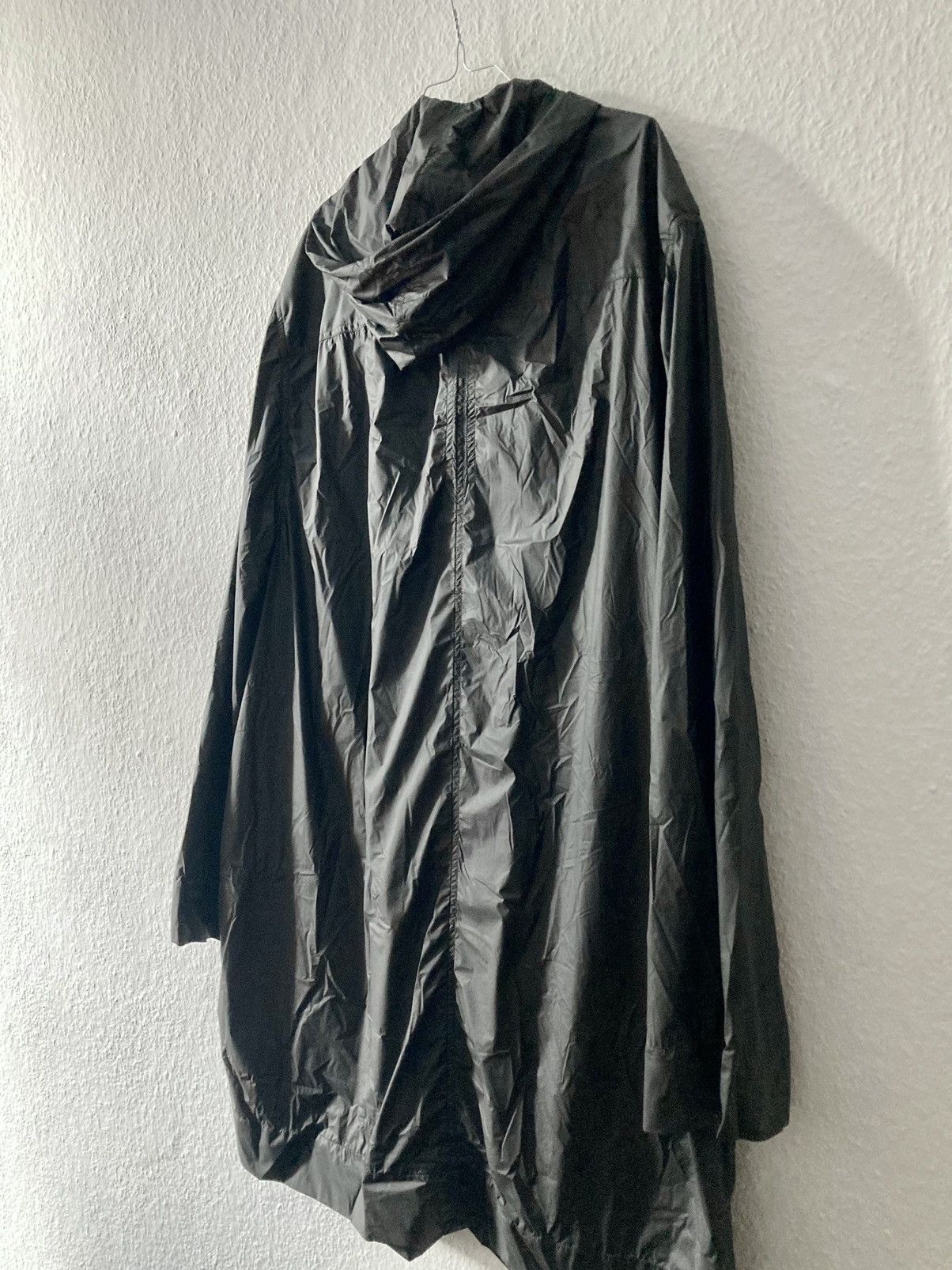 Rick Owens S/S 20 "TECUATL" Calf Leather Pocket Raincoat Rick Owens Size US M / EU 48-50 / 2 - 9 Thumbnail
