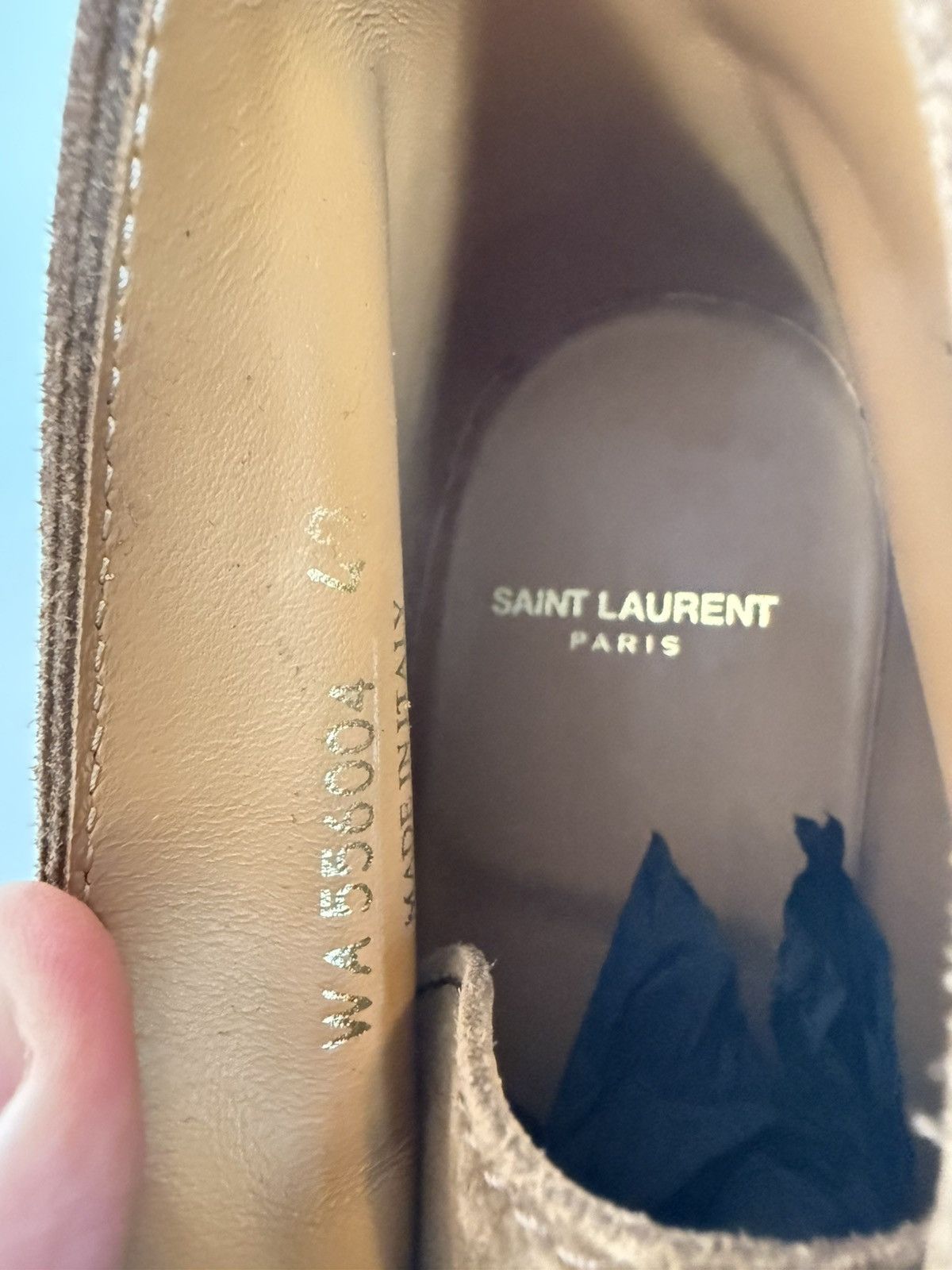 Saint Laurent Paris Saint Laurent Nino Fringe Shoes Size US 9 / EU 42 - 7 Thumbnail