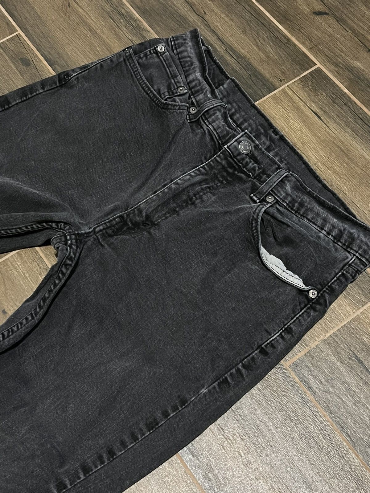 Jean × Levi's × Vintage Vintage Y2k Levis Crazy Baggy Jeans Levis 514 Blue Denim Size US 36 / EU 52 - 3 Thumbnail