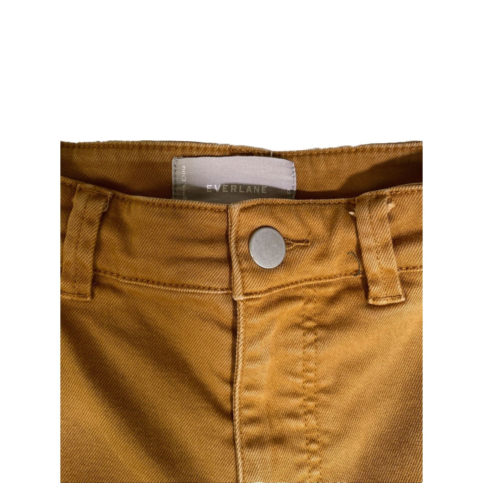 Everlane Everlane The Straight Leg Crop in Rust/ Clay Size 0 Size 25" / US 0 / IT 36 - 2 Thumbnail
