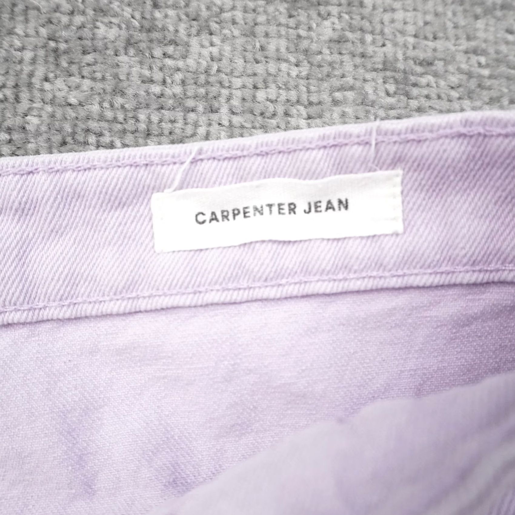 Cotton On Cotton On Carpenter Denim Wide Leg Jeans Womens Purple Light Wash 32x33 Size 24" / US 00 / IT 34 - 4 Thumbnail