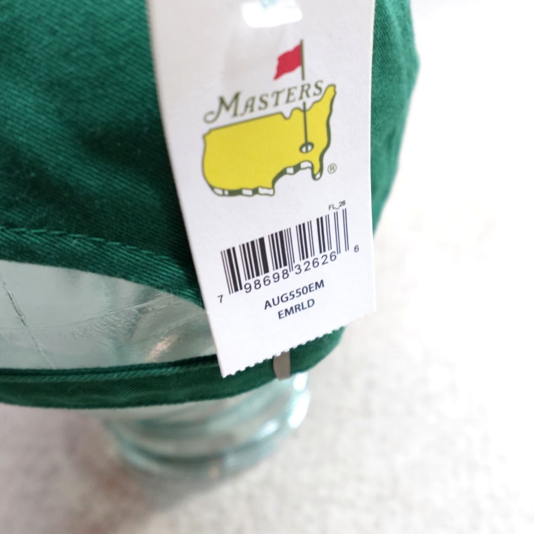 American Needle VINTAGE Masters Hat Green Embroidered American Needle 2017 Strapback NEW Men Adjustable Cotton Baseball Cap Womens? Size ONE SIZE - 3 Thumbnail