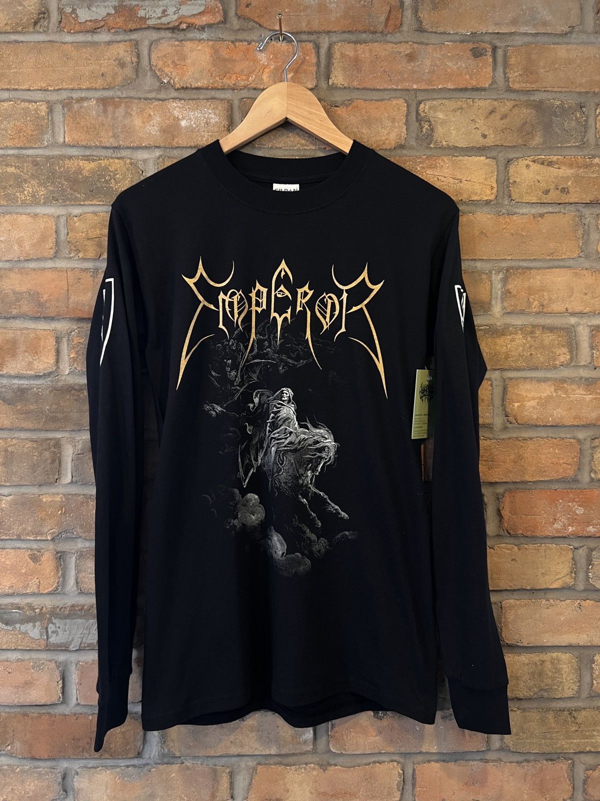 Band Tees 06’ Emperor “Rider” Inferno Festival Long Sleeve Size US S / EU 44-46 / 1 - 1 Thumbnail