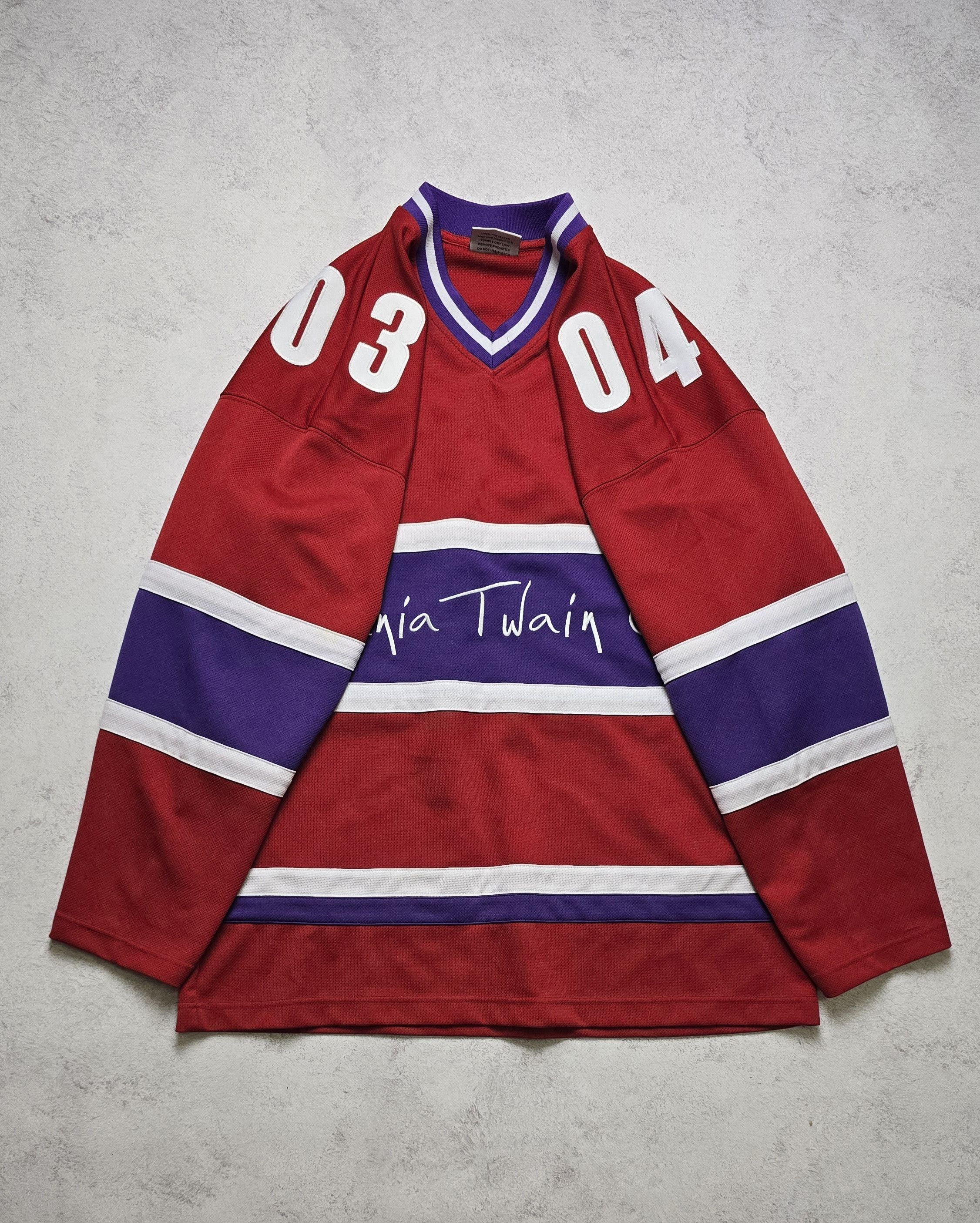 Other Shania Twain UP Hockey Jersey Y2K Tour Merch Rare Size US XL / EU 56 / 4 - 2 Thumbnail
