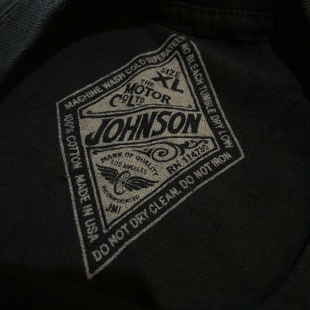 Johnson Motors Johnson motors Blitzkrieg 1947 California Hollister t-shirt Size US XL / EU 56 / 4 - 3 Thumbnail