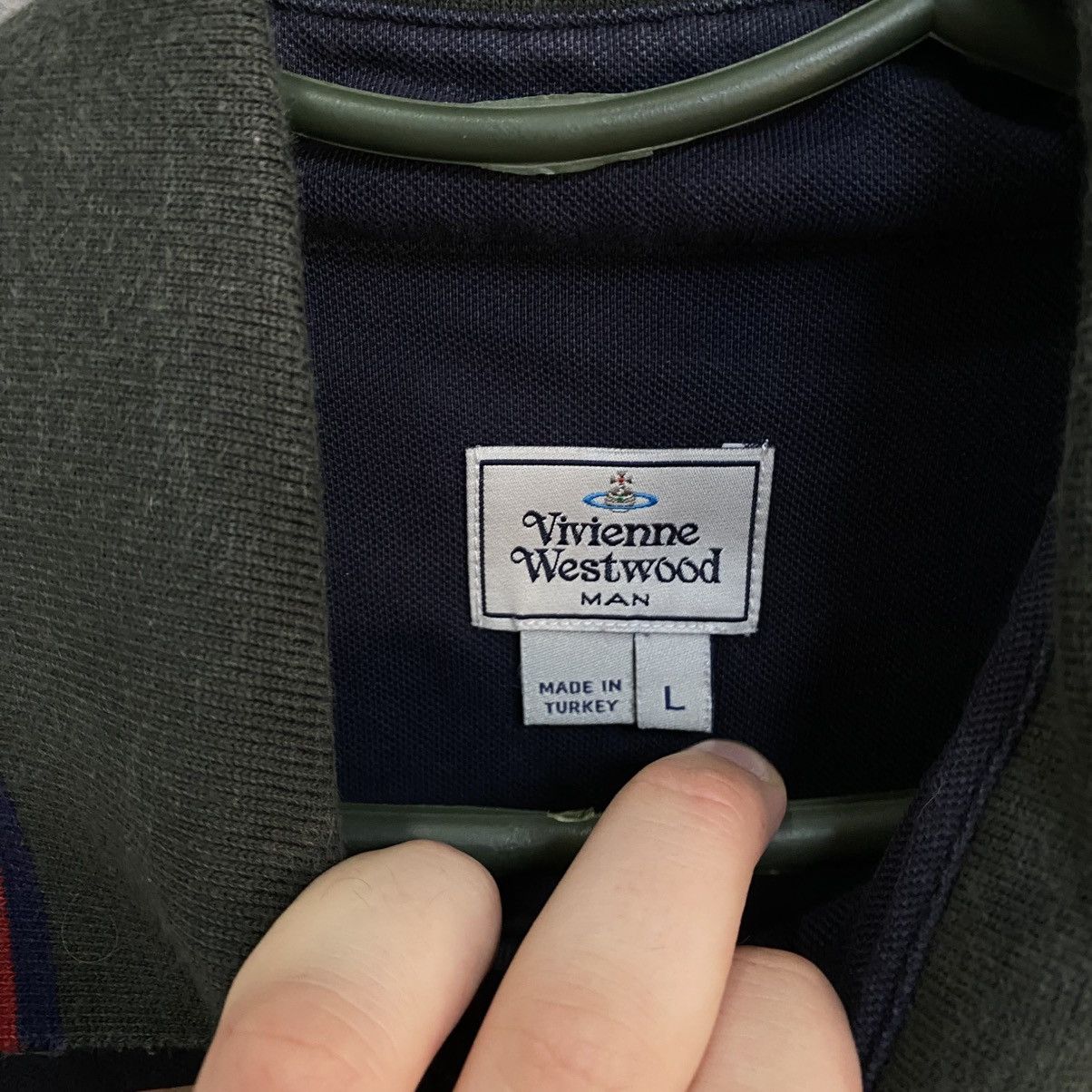 Vivienne Westwood Vivienne Westwood Polo T Shirt Vintage Small Orb Logo Luxury Size US L / EU 52-54 / 3 - 6 Thumbnail