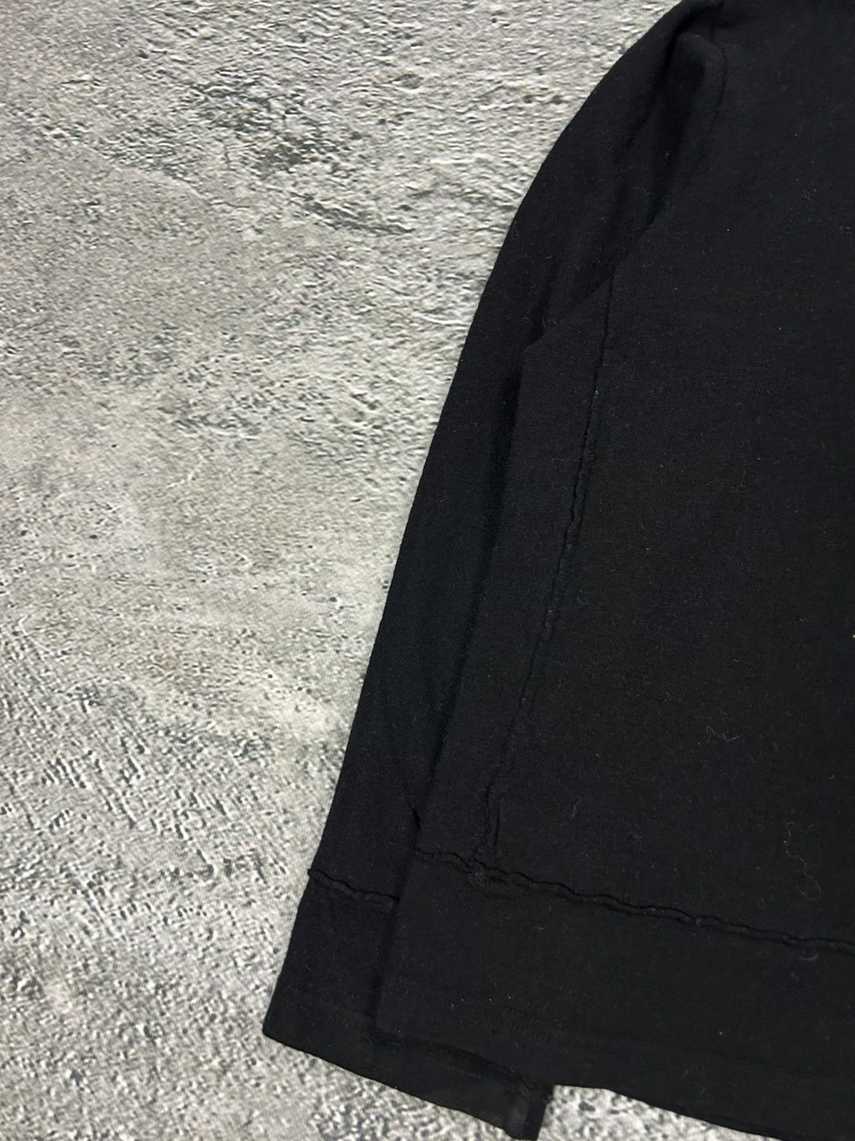 Comme des Garcons × H&M Comme Des Garcons x HM wool sweater Japanese boxy fit black Size L / US 10 / IT 46 - 6 Thumbnail