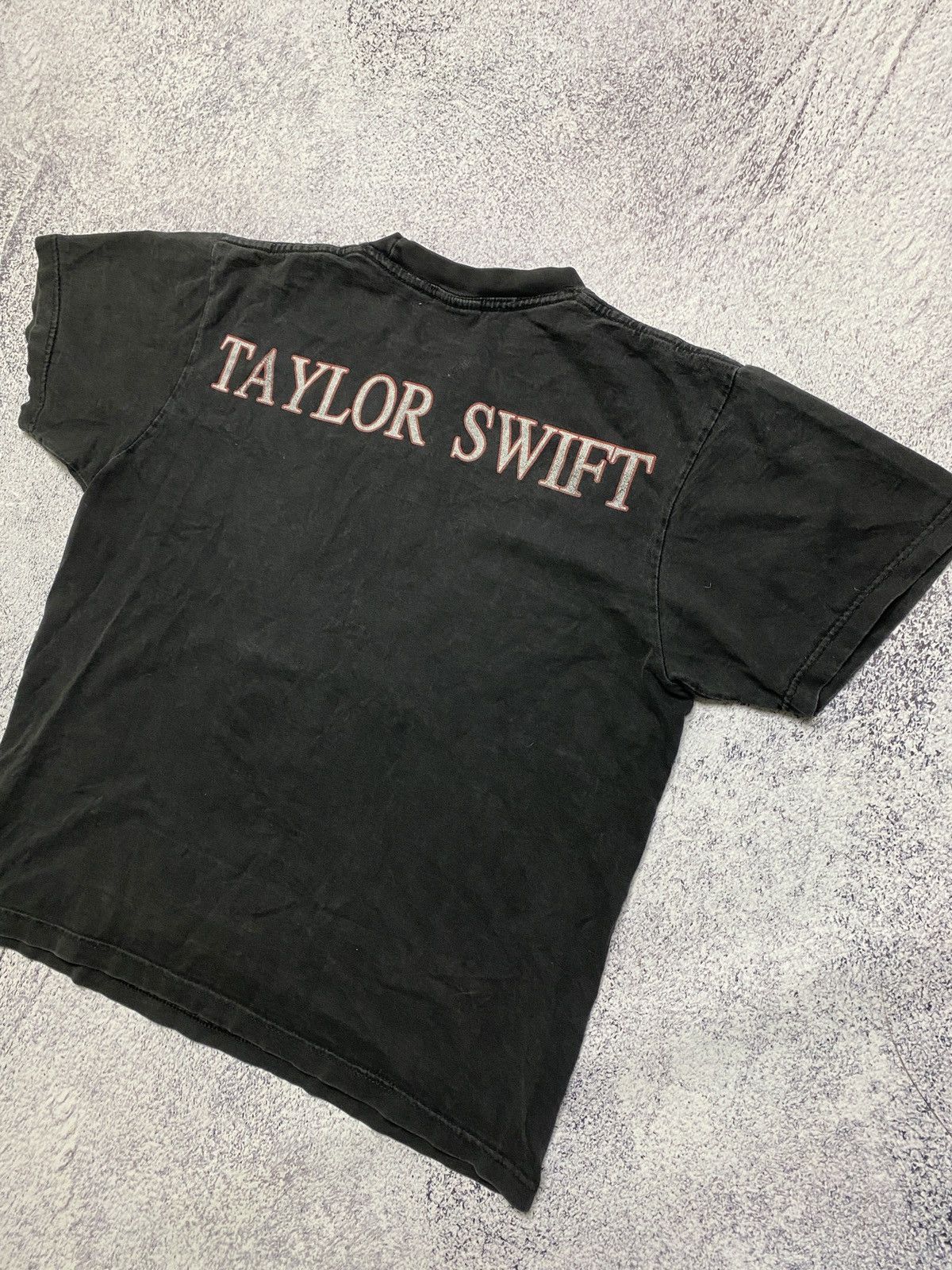 Band Tees × Vintage Vintage Taylor Swift T Shirt 90’s Tee Lady Gaga Bieber Size US M / EU 48-50 / 2 - 6 Thumbnail