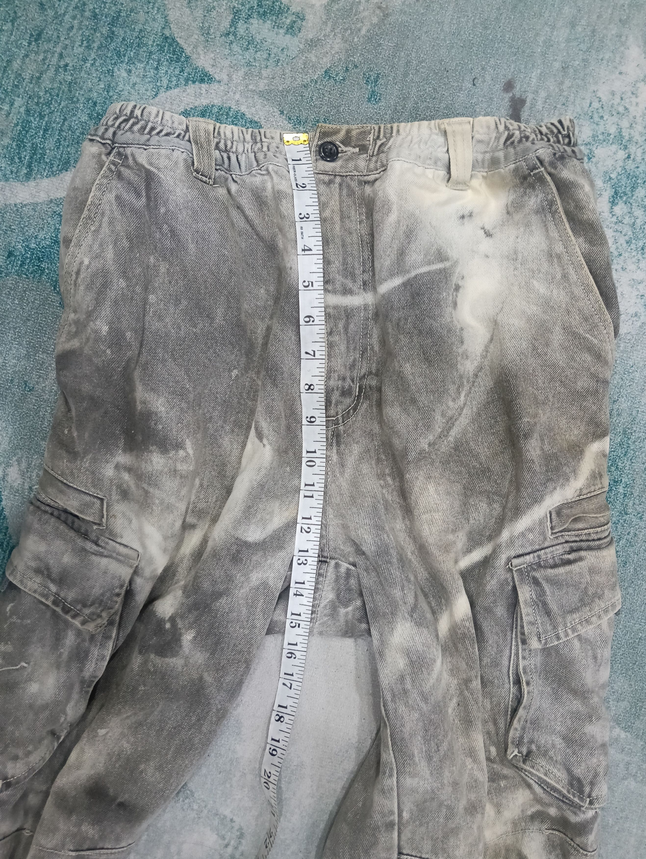 Japanese Brand × Rap Tees Cargo Baggy Short Pants Size US 31 - 19 Thumbnail